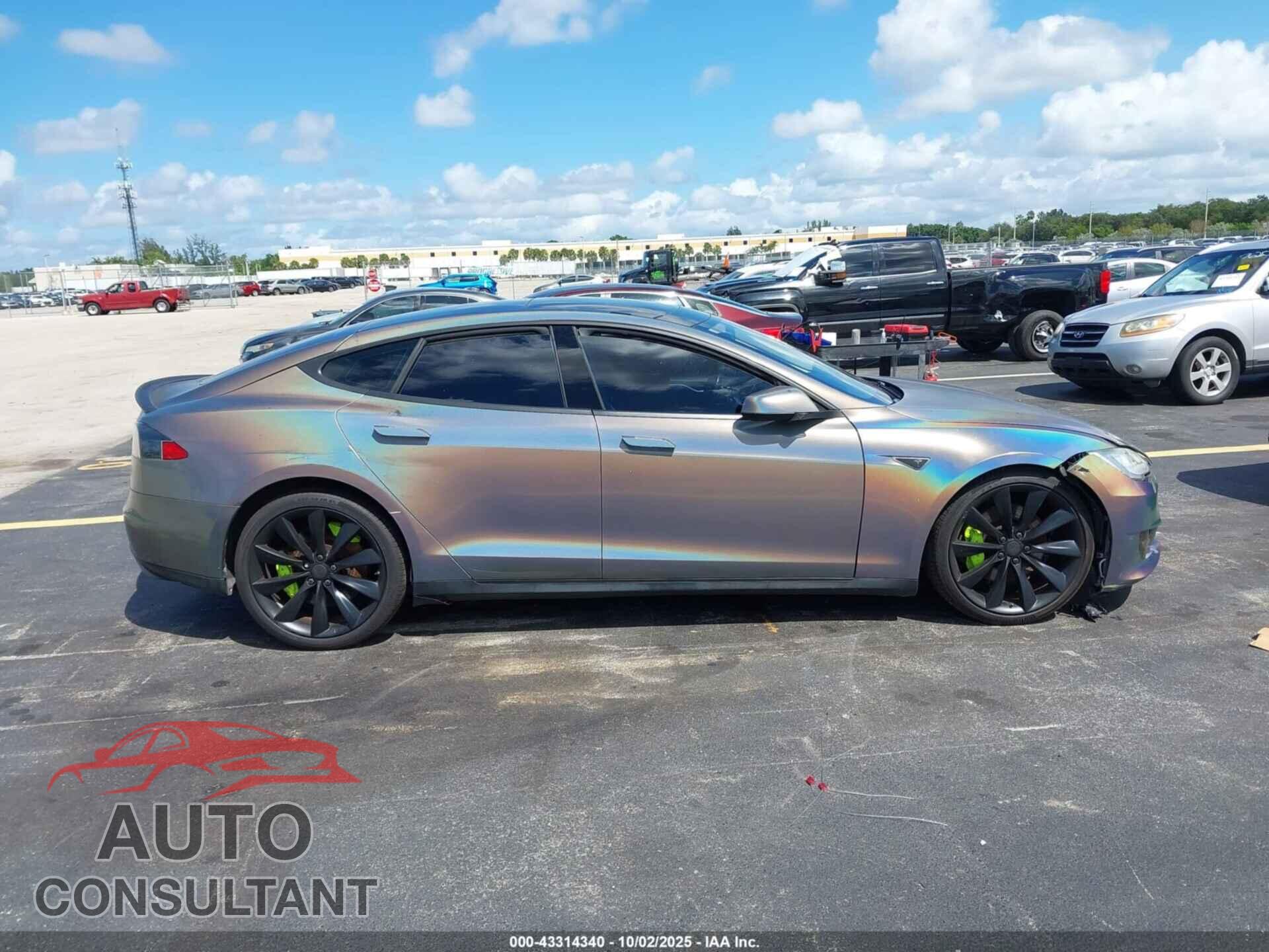 TESLA MODEL S 2013 - 5YJSA1DPXDFP07813