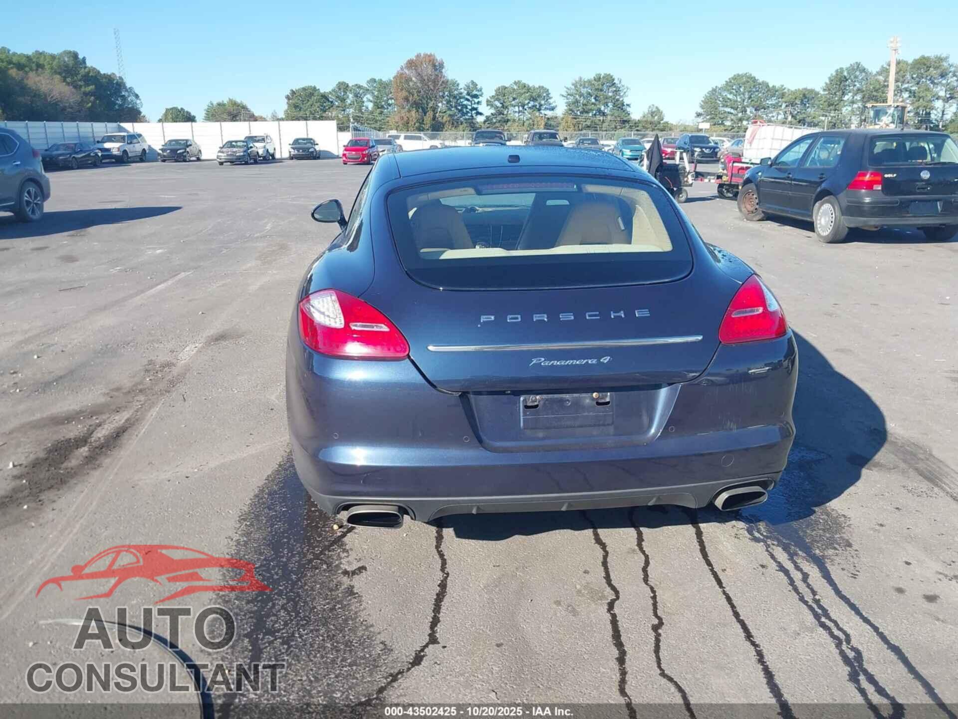 PORSCHE PANAMERA 2013 - WP0AA2A72DL017489