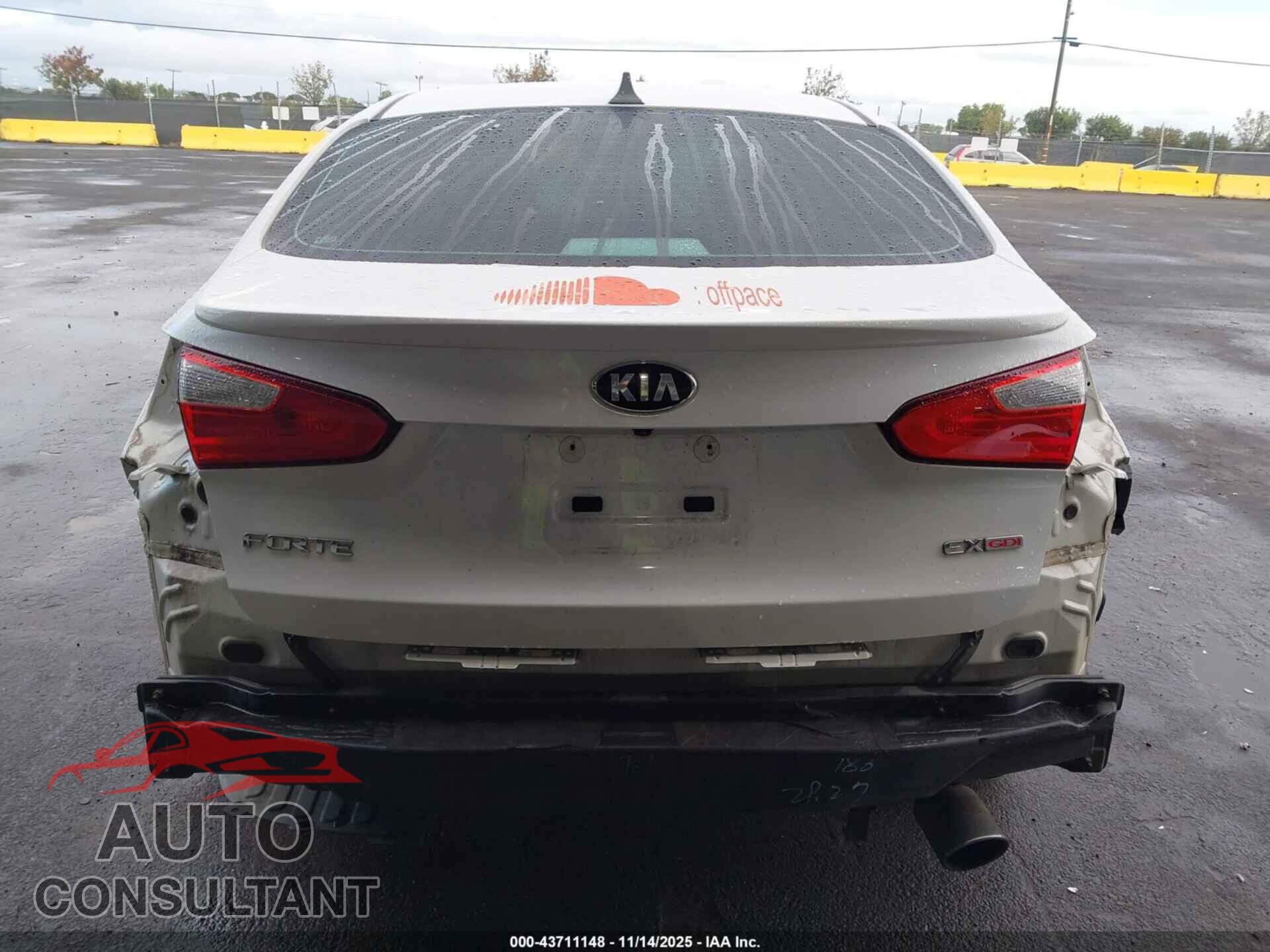 KIA FORTE 2014 - KNAFX4A87E5118927