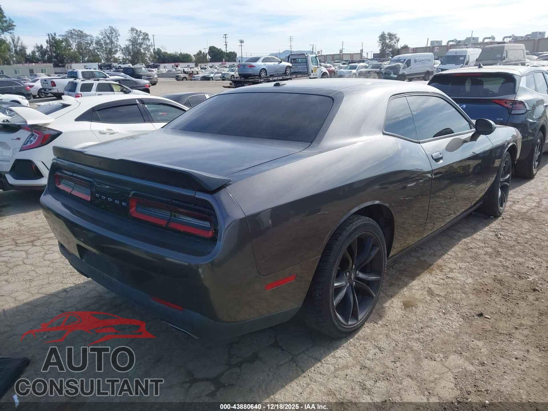 DODGE CHALLENGER 2018 - 2C3CDZAG5JH262924