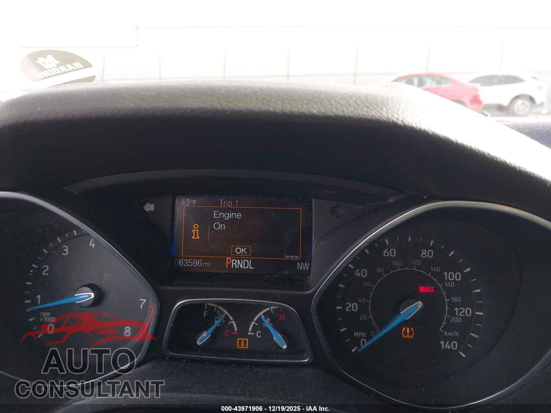 FORD FOCUS 2016 - 1FADP3F21GL340876