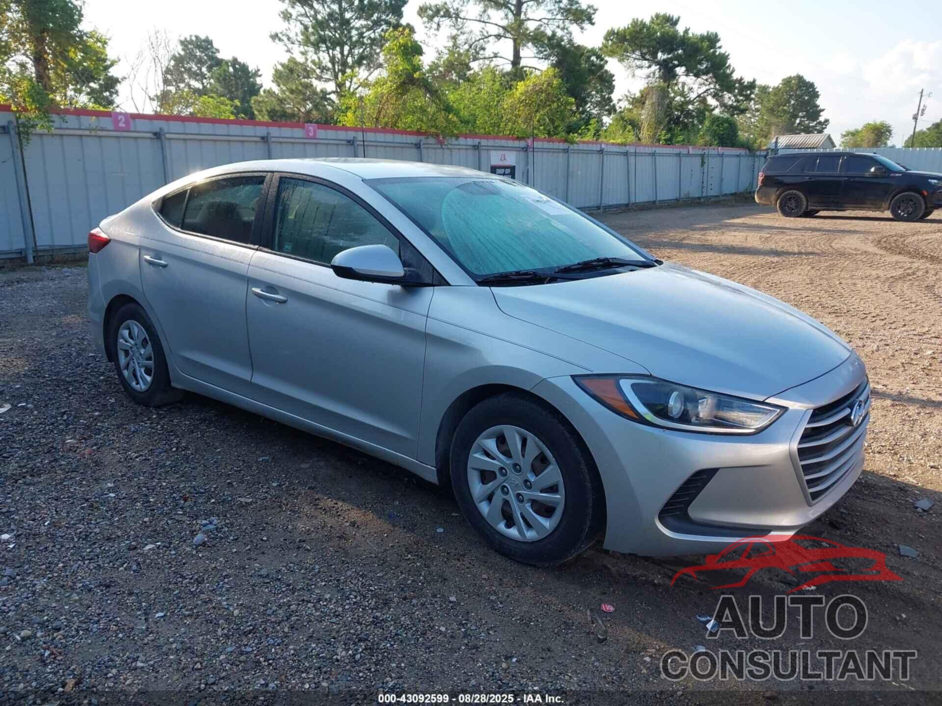 HYUNDAI ELANTRA 2018 - 5NPD74LF6JH343078
