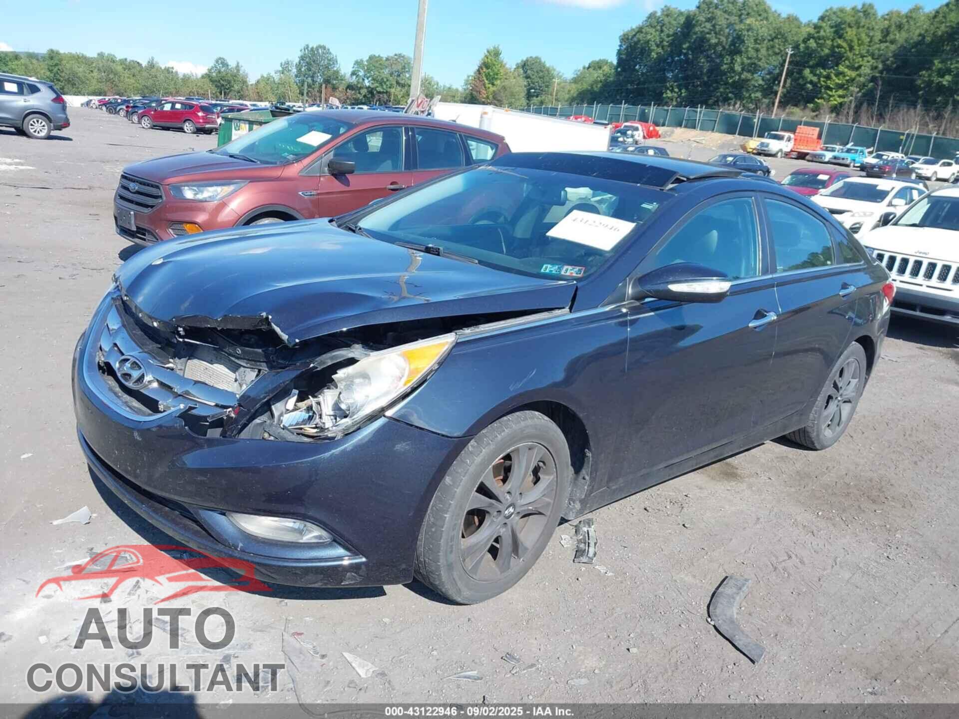 HYUNDAI SONATA 2012 - 5NPEC4AC2CH358107