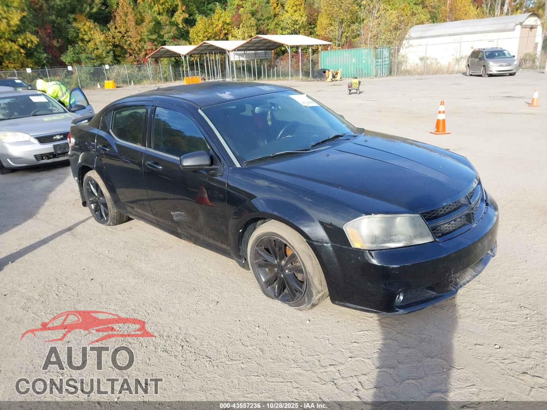 DODGE AVENGER 2013 - 1C3CDZCG3DN746700