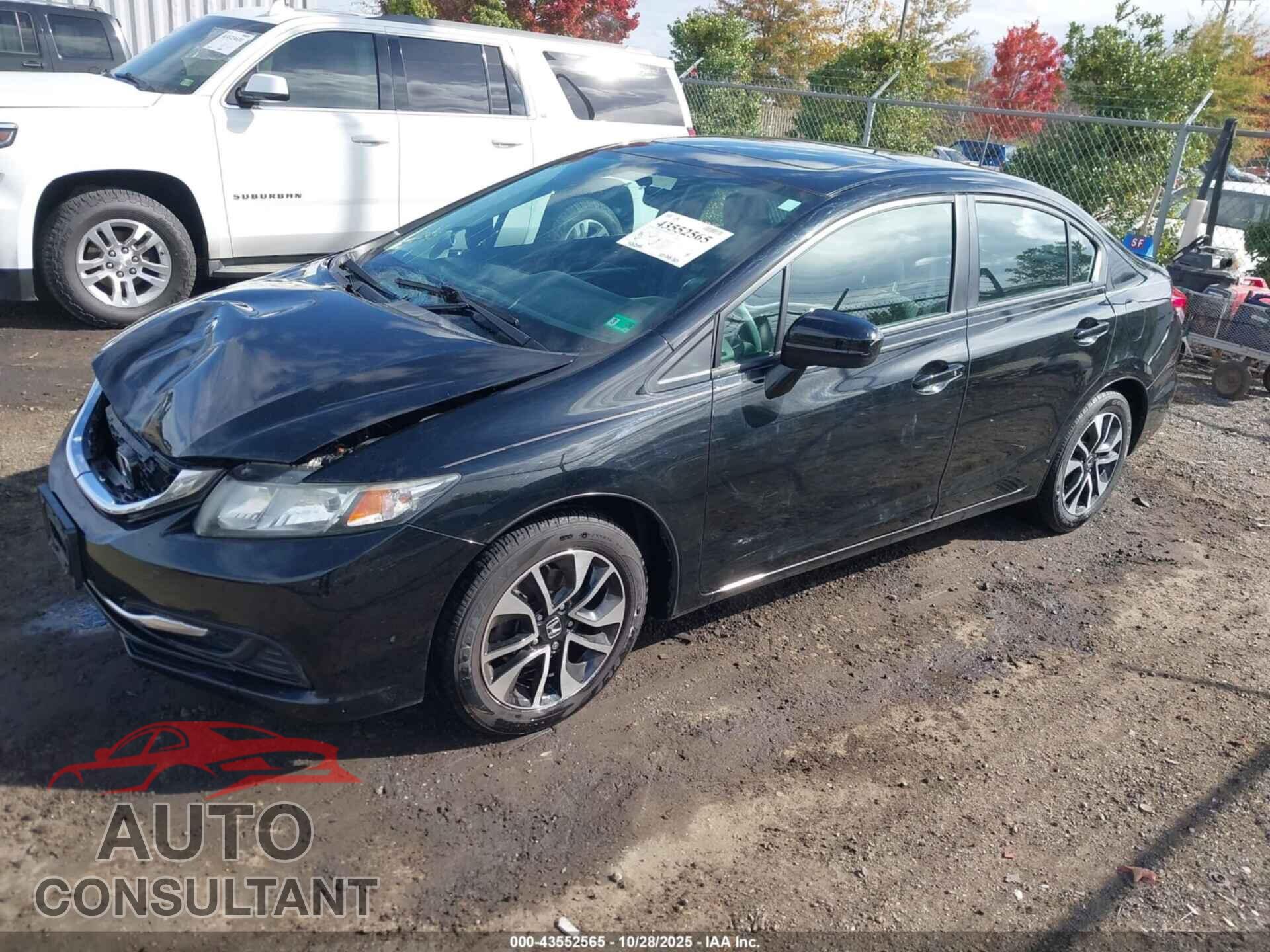 HONDA CIVIC 2014 - 2HGFB2F80EH509541