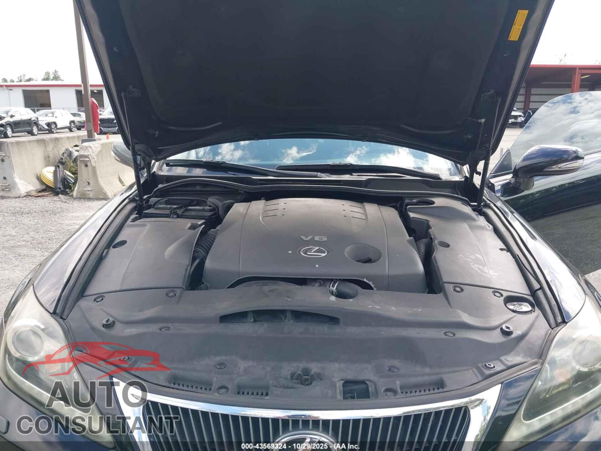 LEXUS IS 250C 2011 - JTHFF2C24B2519723