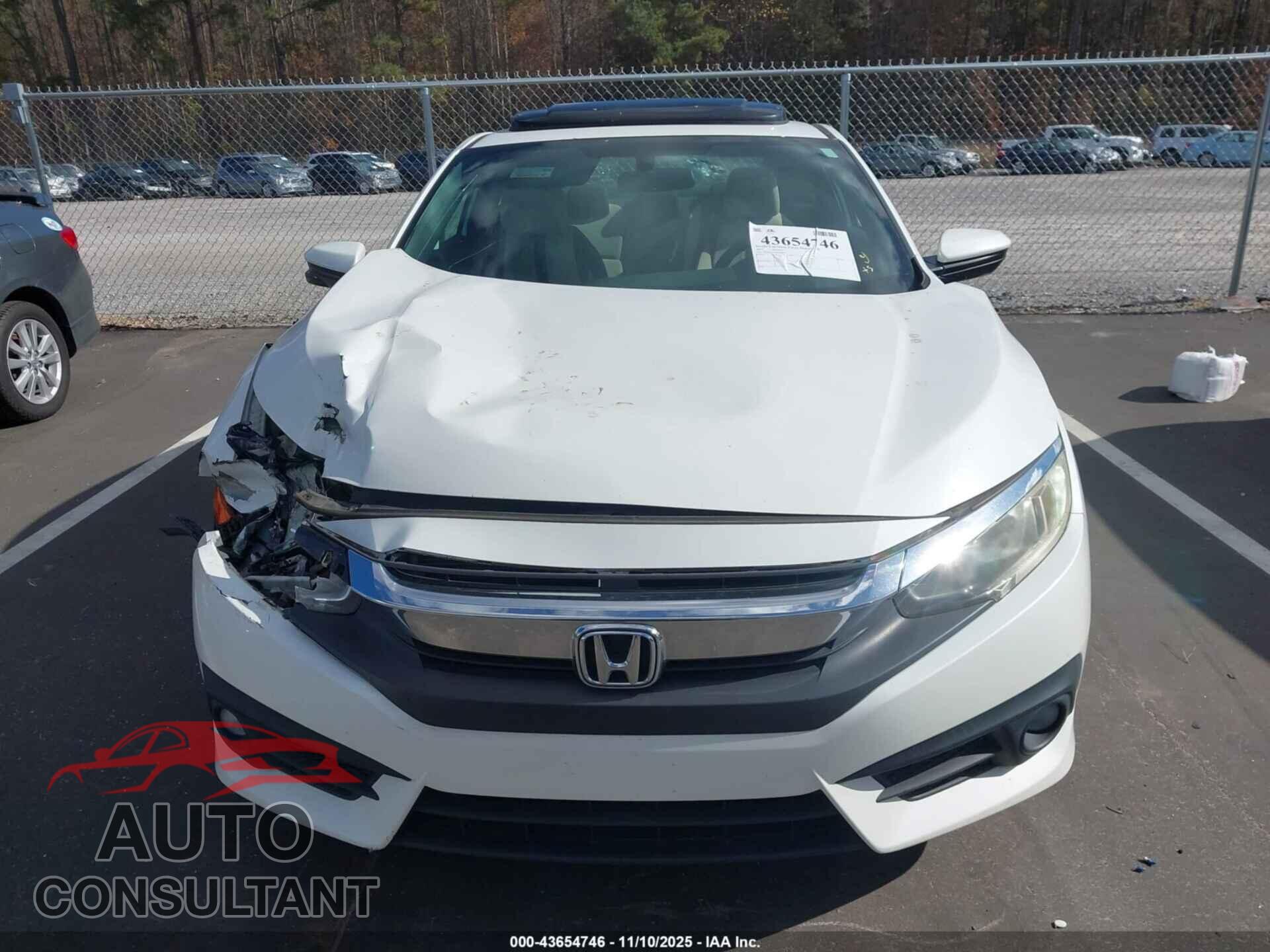 HONDA CIVIC 2016 - 2HGFC3B34GH360048