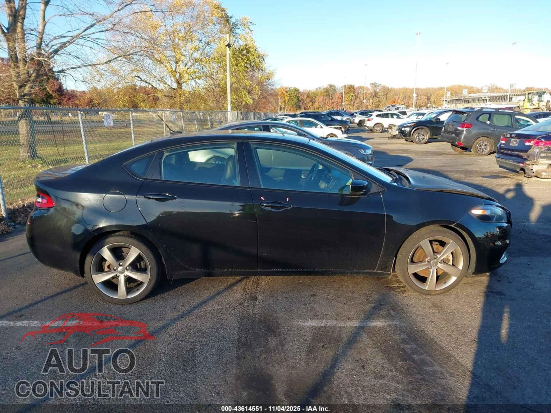 DODGE DART 2014 - 1C3CDFEB8ED673279
