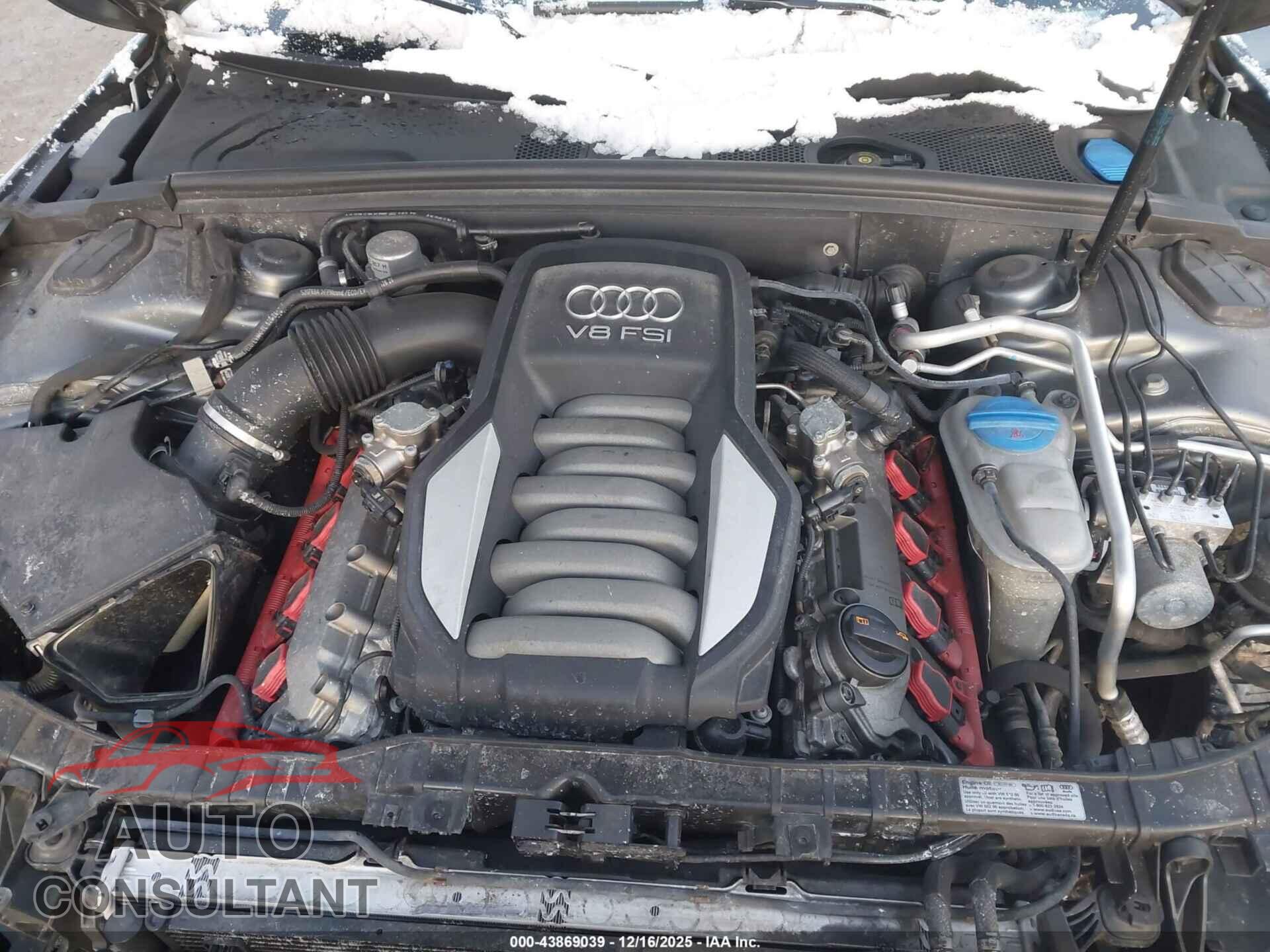 AUDI S5 2012 - WAUVVAFR2CA003609
