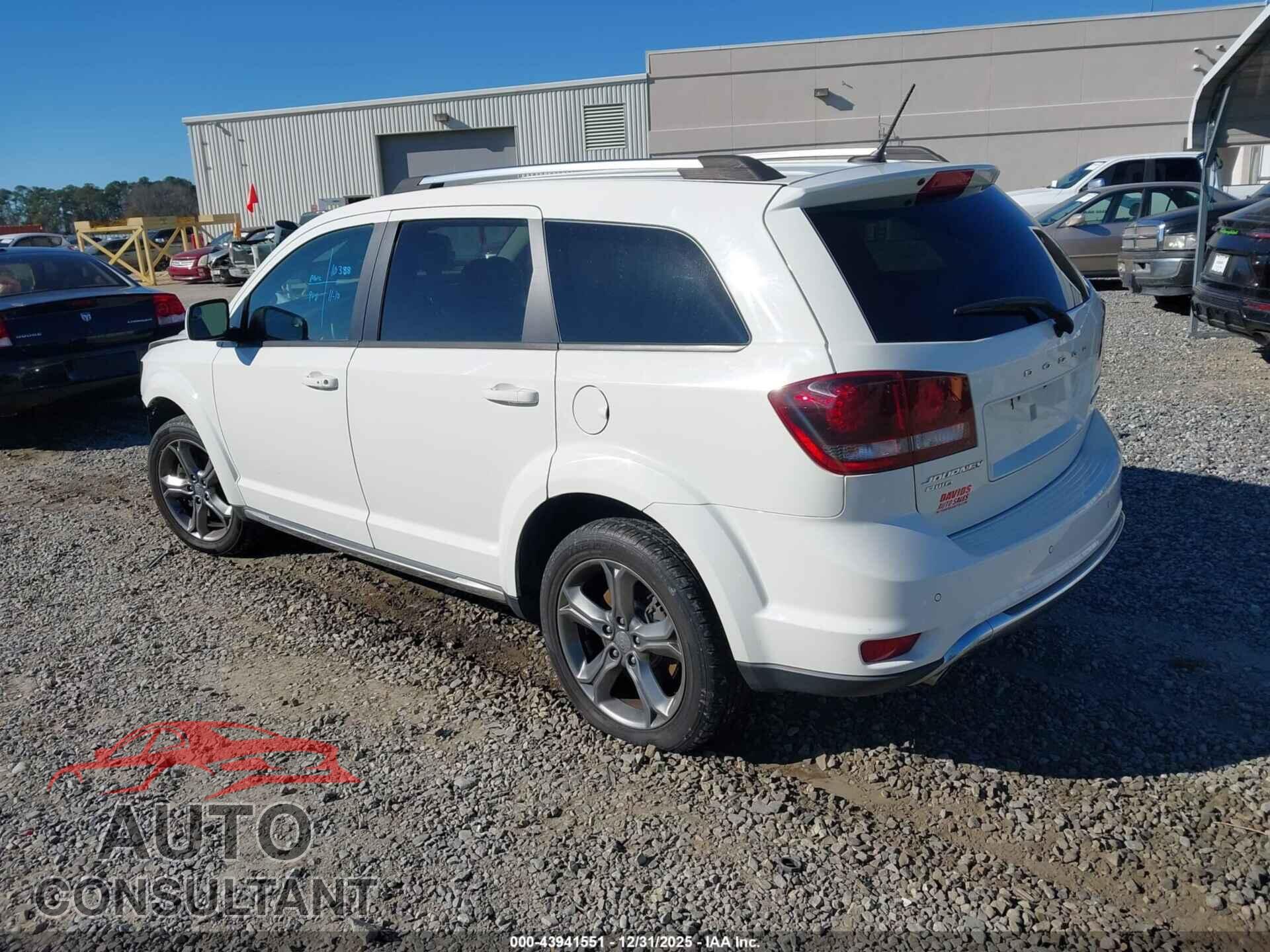 DODGE JOURNEY 2017 - 3C4PDDGG3HT707203