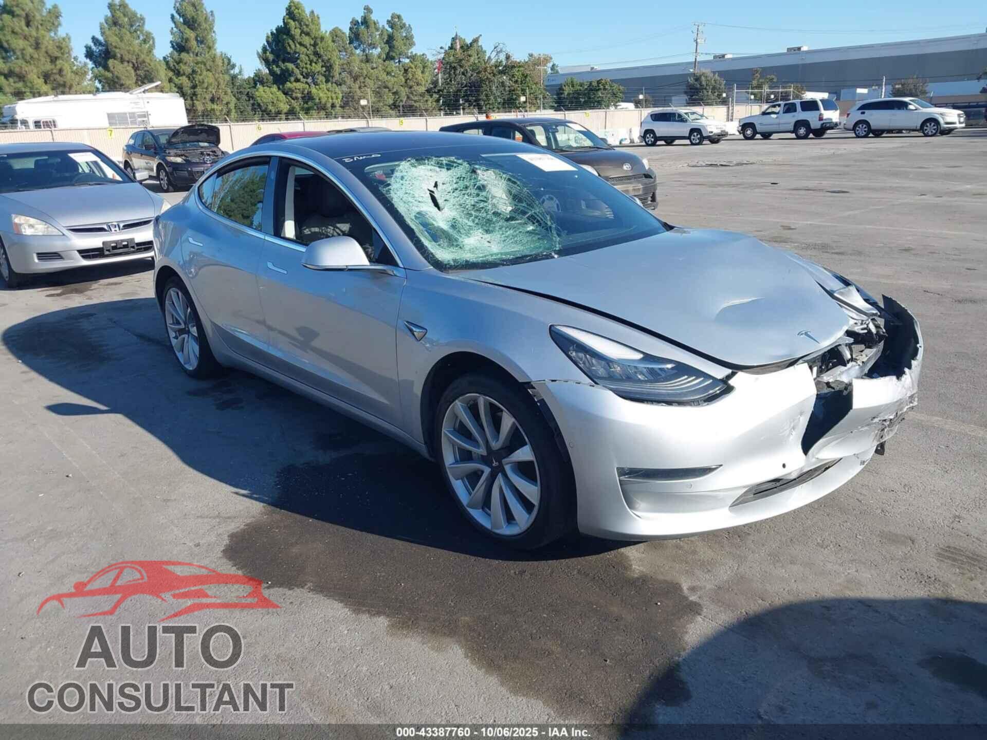 TESLA MODEL 3 2018 - 5YJ3E1EA8JF060830