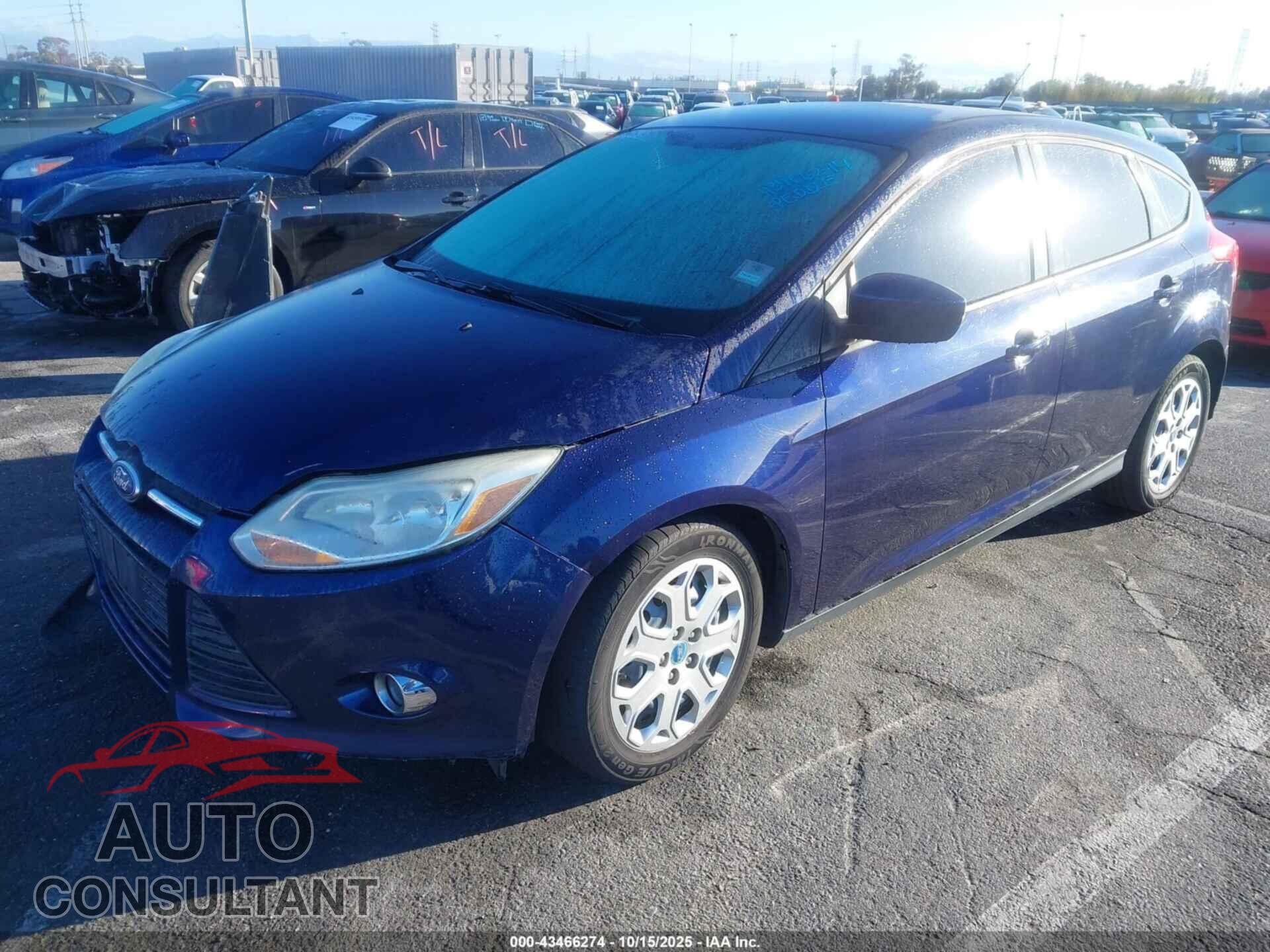 FORD FOCUS 2012 - 1FAHP3K21CL113365