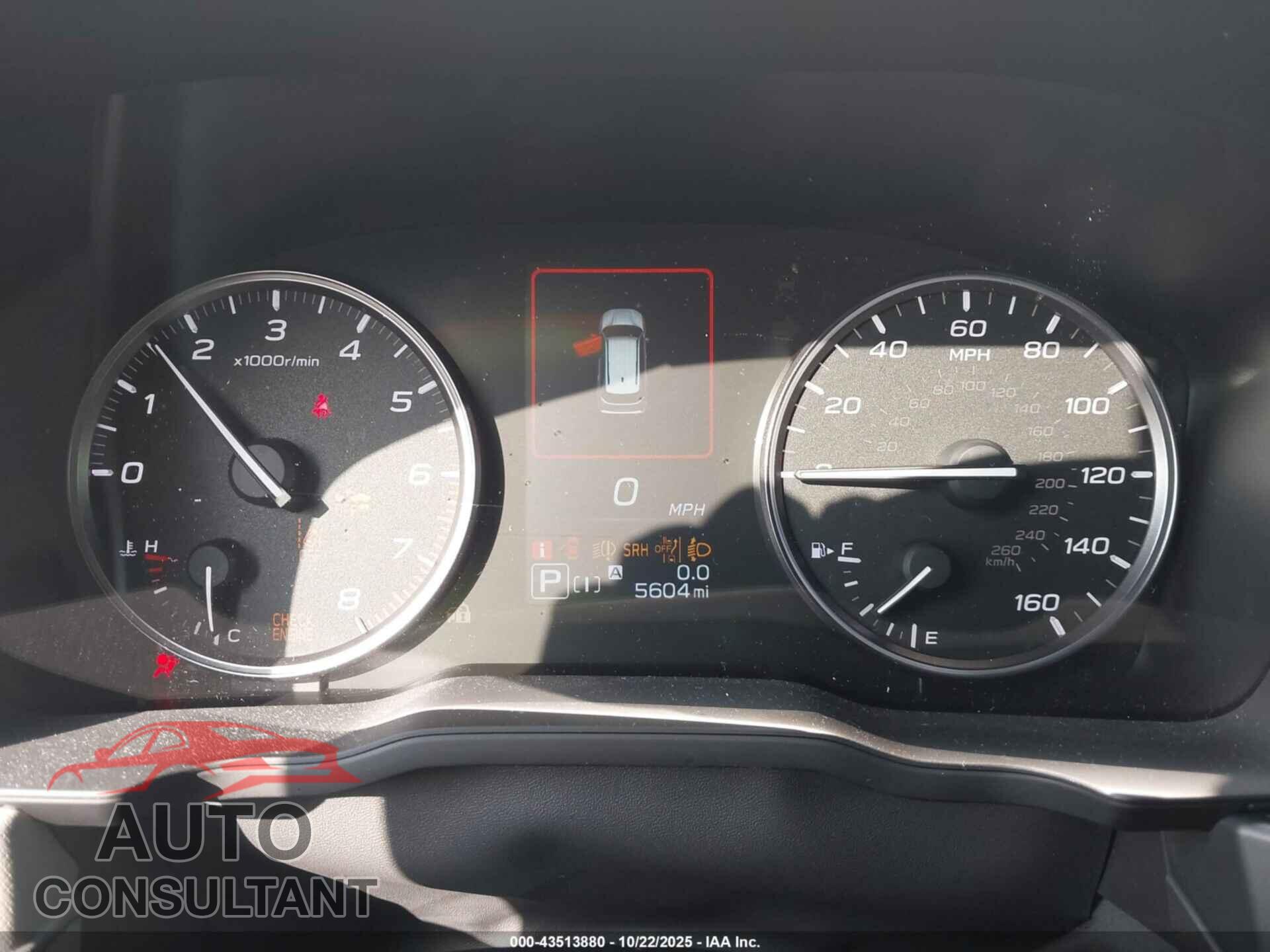SUBARU FORESTER 2025 - JF2SLDDC9SH563632
