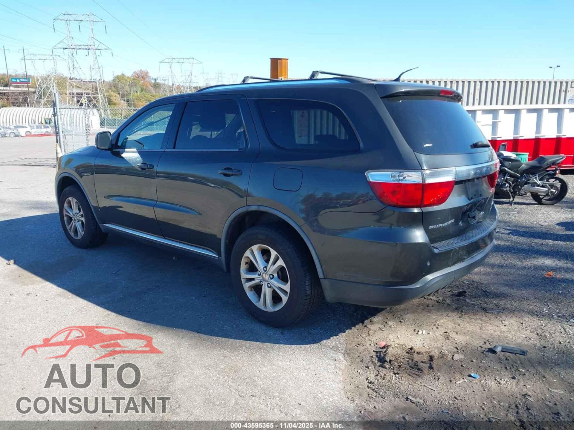 DODGE DURANGO 2011 - 1D4RD4GG9BC708340
