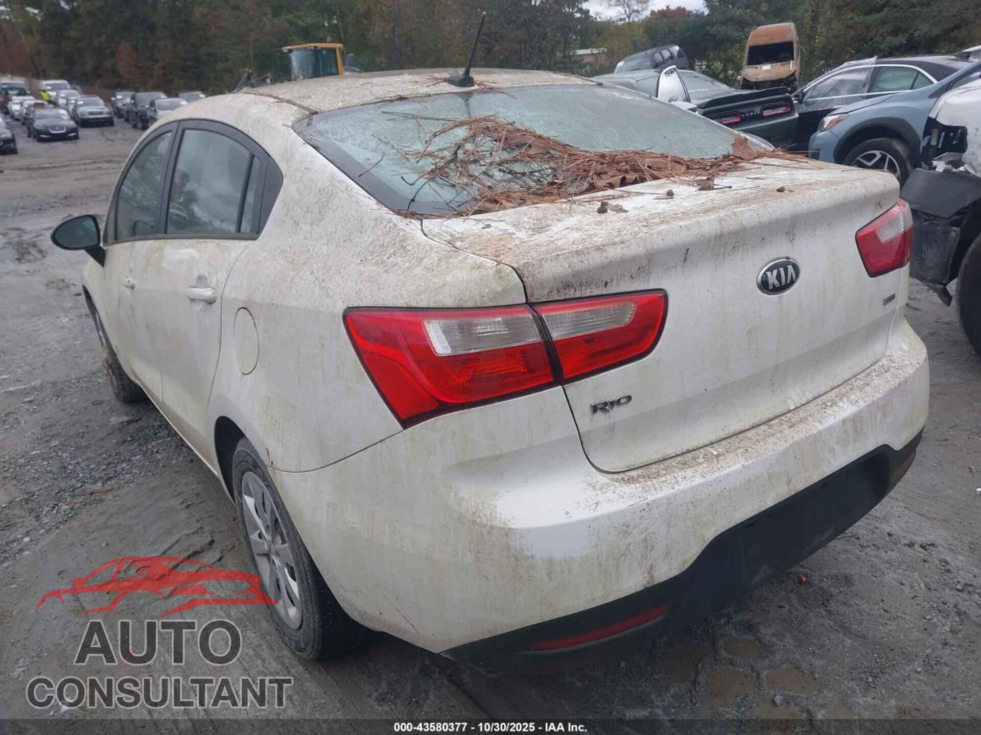 KIA RIO 2014 - KNADM4A38E6327205