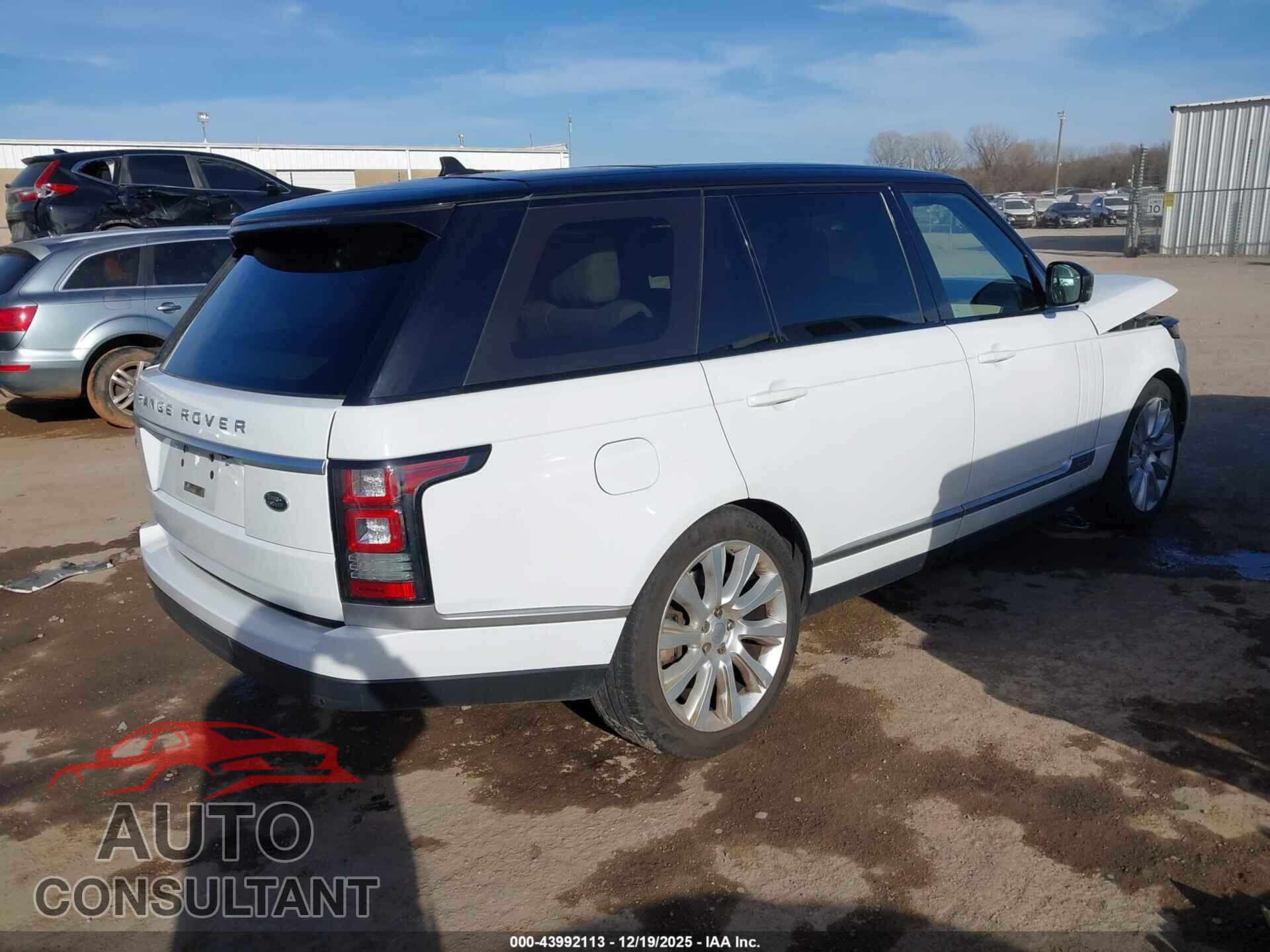 LAND ROVER RANGE ROVER 2016 - SALGS3EF4GA257683