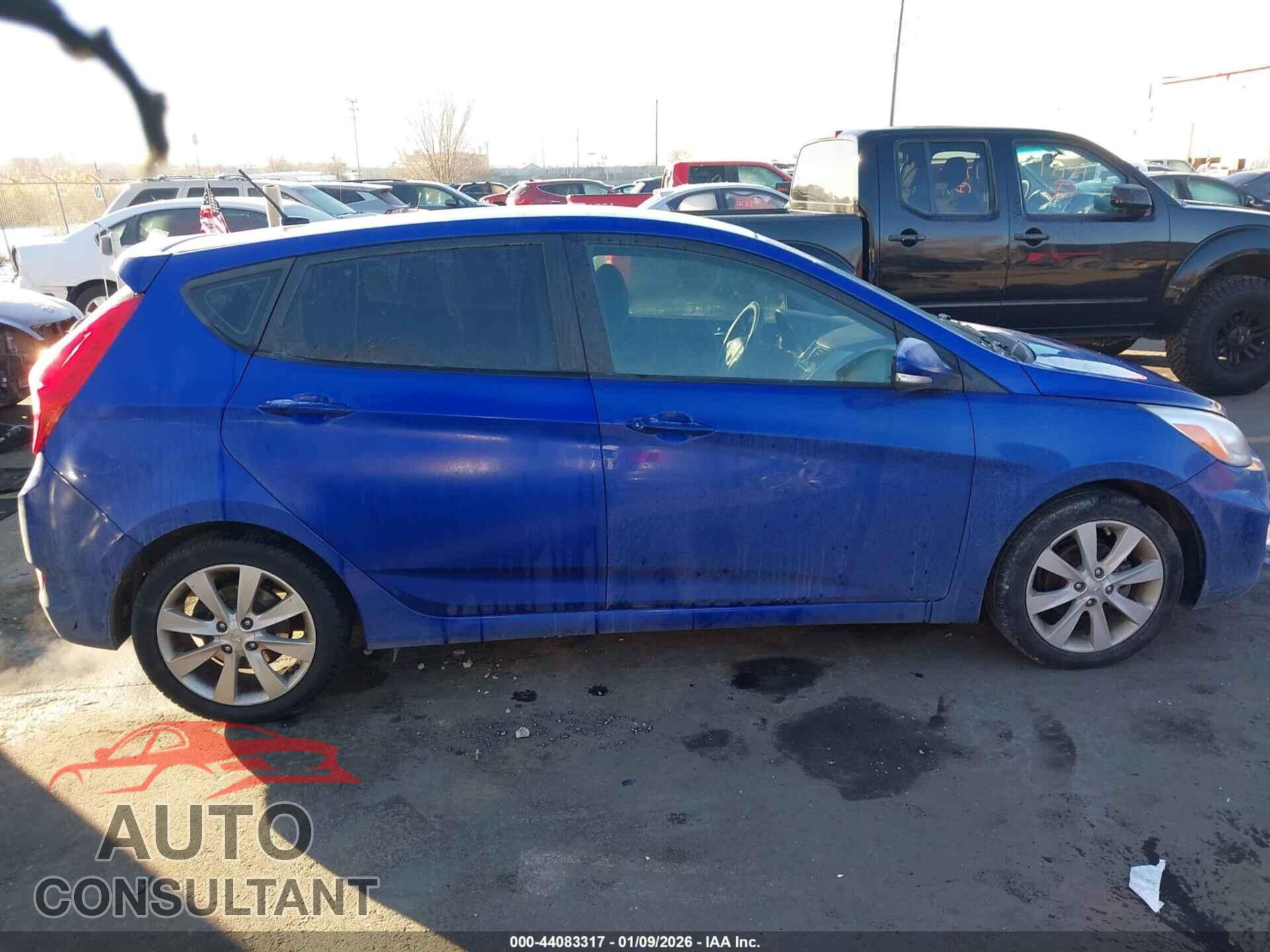 HYUNDAI ACCENT 2014 - KMHCU5AEXEU149813