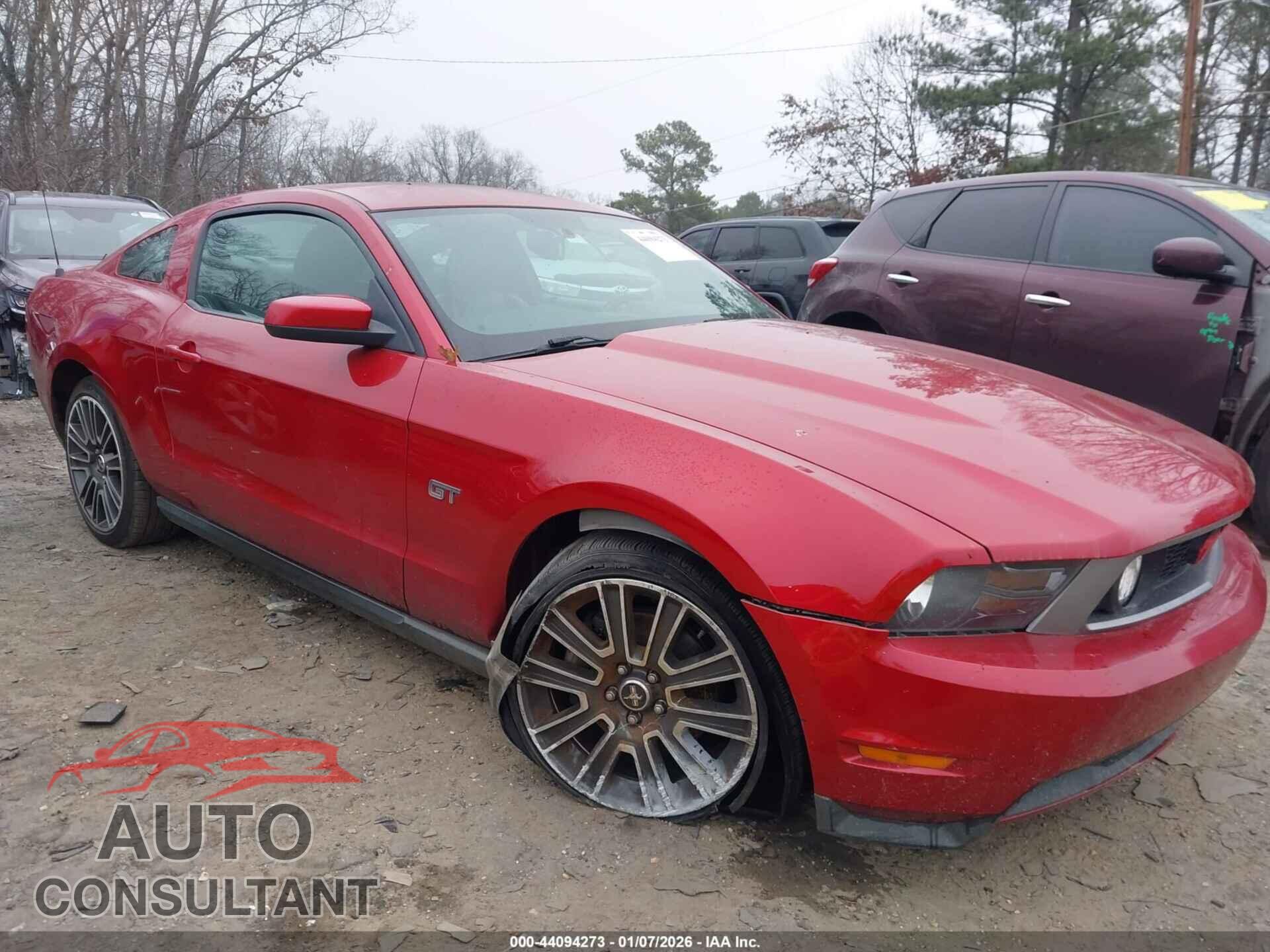 FORD MUSTANG 2010 - 1ZVBP8CH0A5166640