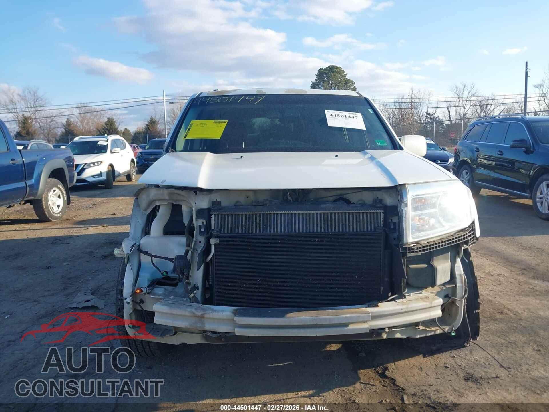 HONDA PILOT 2012 - 5FNYF3H98CB027720