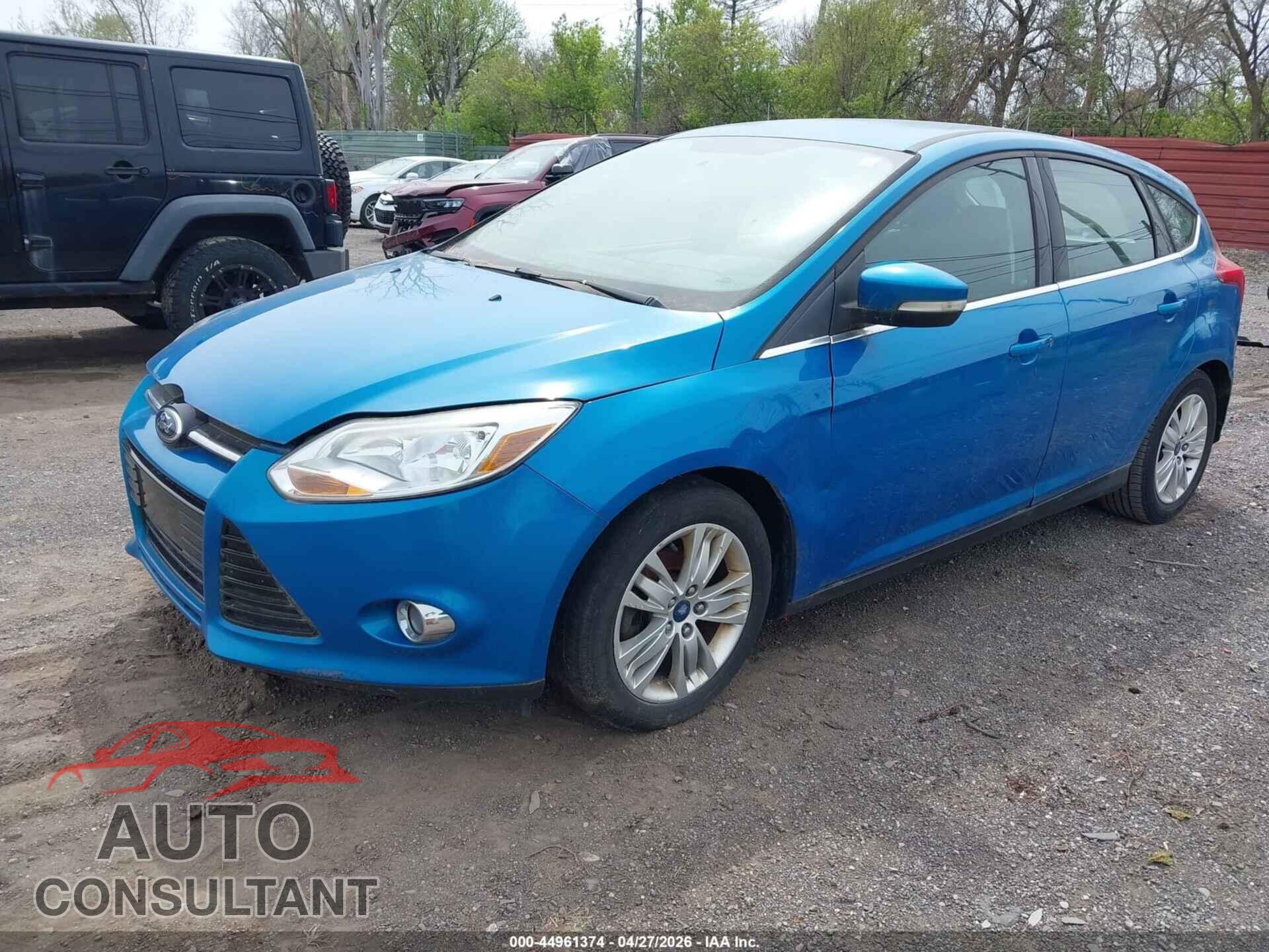 FORD FOCUS 2012 - 1FAHP3M29CL475649