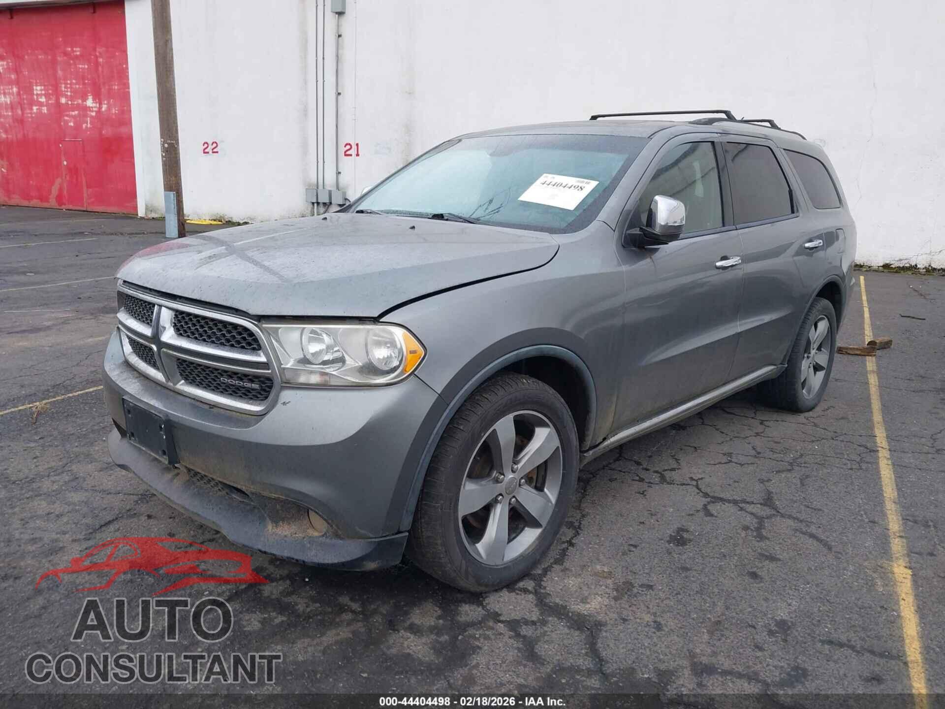 DODGE DURANGO 2011 - 1D4SE4GT0BC594756
