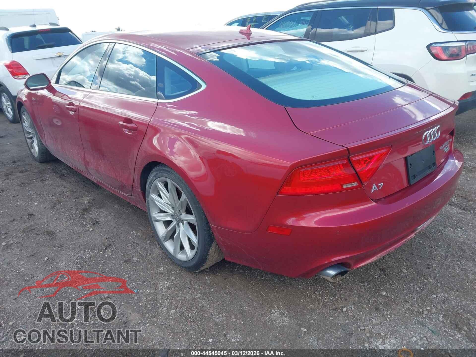 AUDI A7 2012 - WAUSGAFC8CN028516