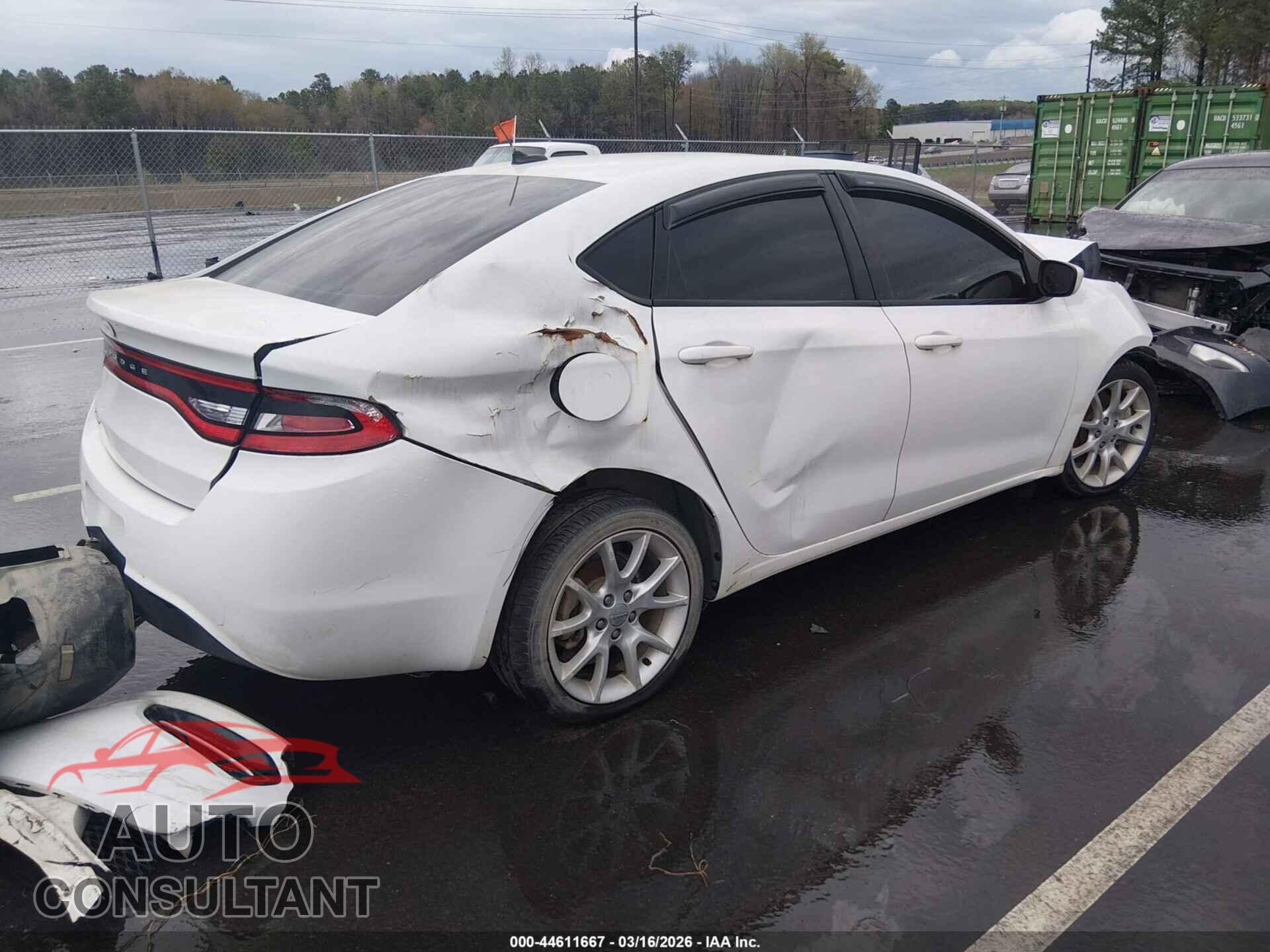 DODGE DART 2014 - 1C3CDFBB1ED746061