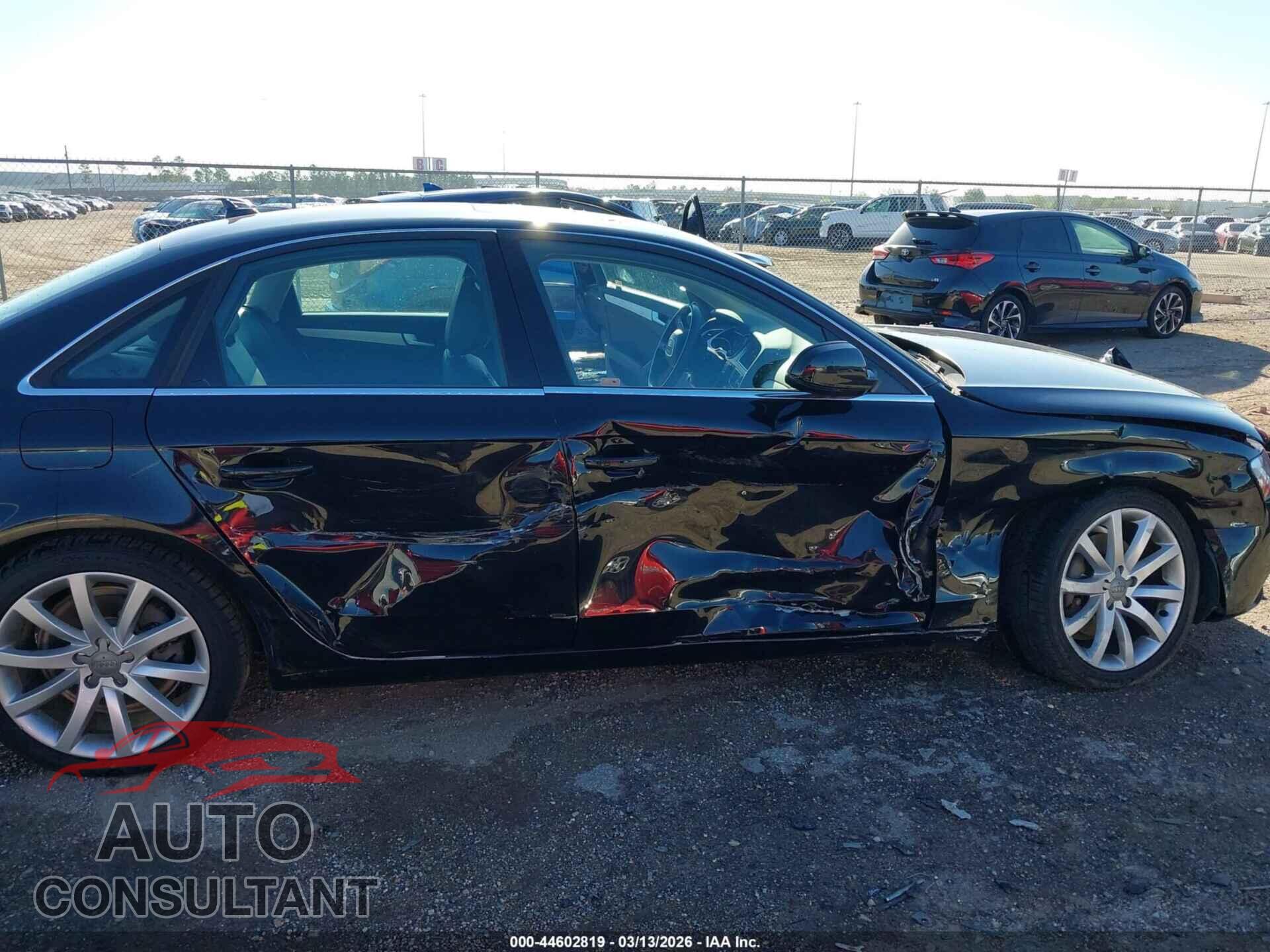 AUDI A4 2013 - WAUFFAFL9DN036372