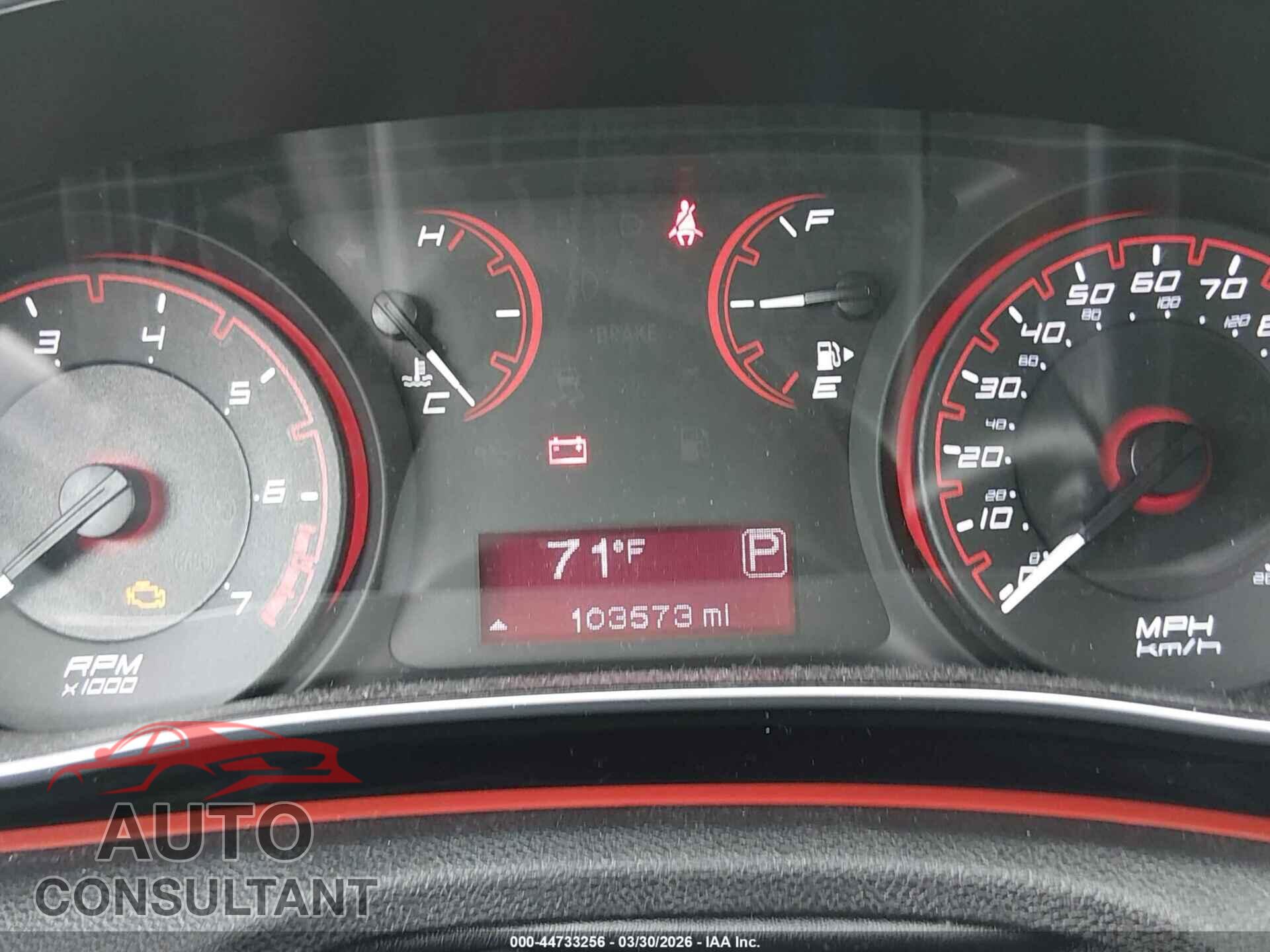 DODGE DART 2015 - 1C3CDFBB6FD369437