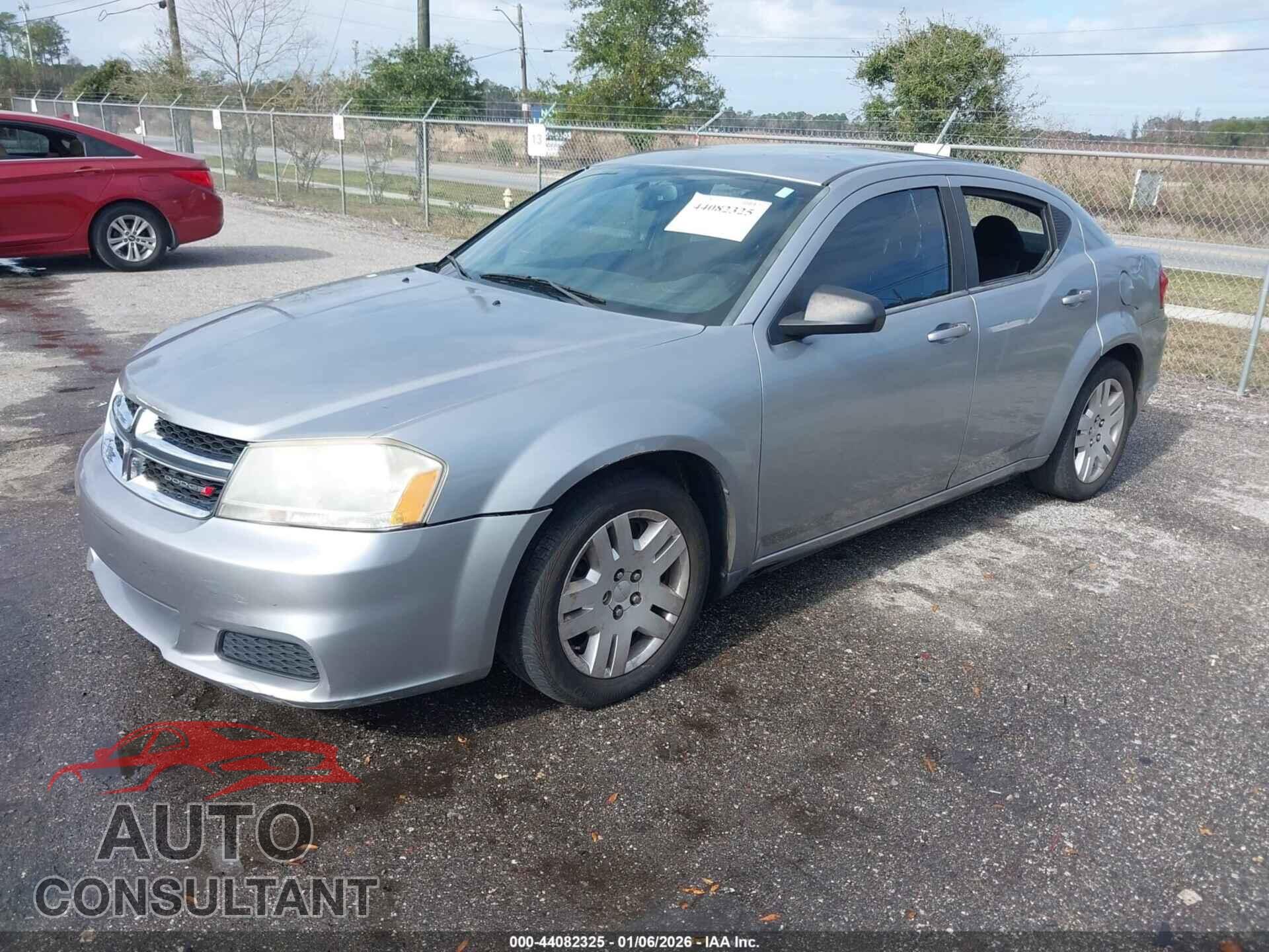 DODGE AVENGER 2013 - 1C3CDZAB0DN650966