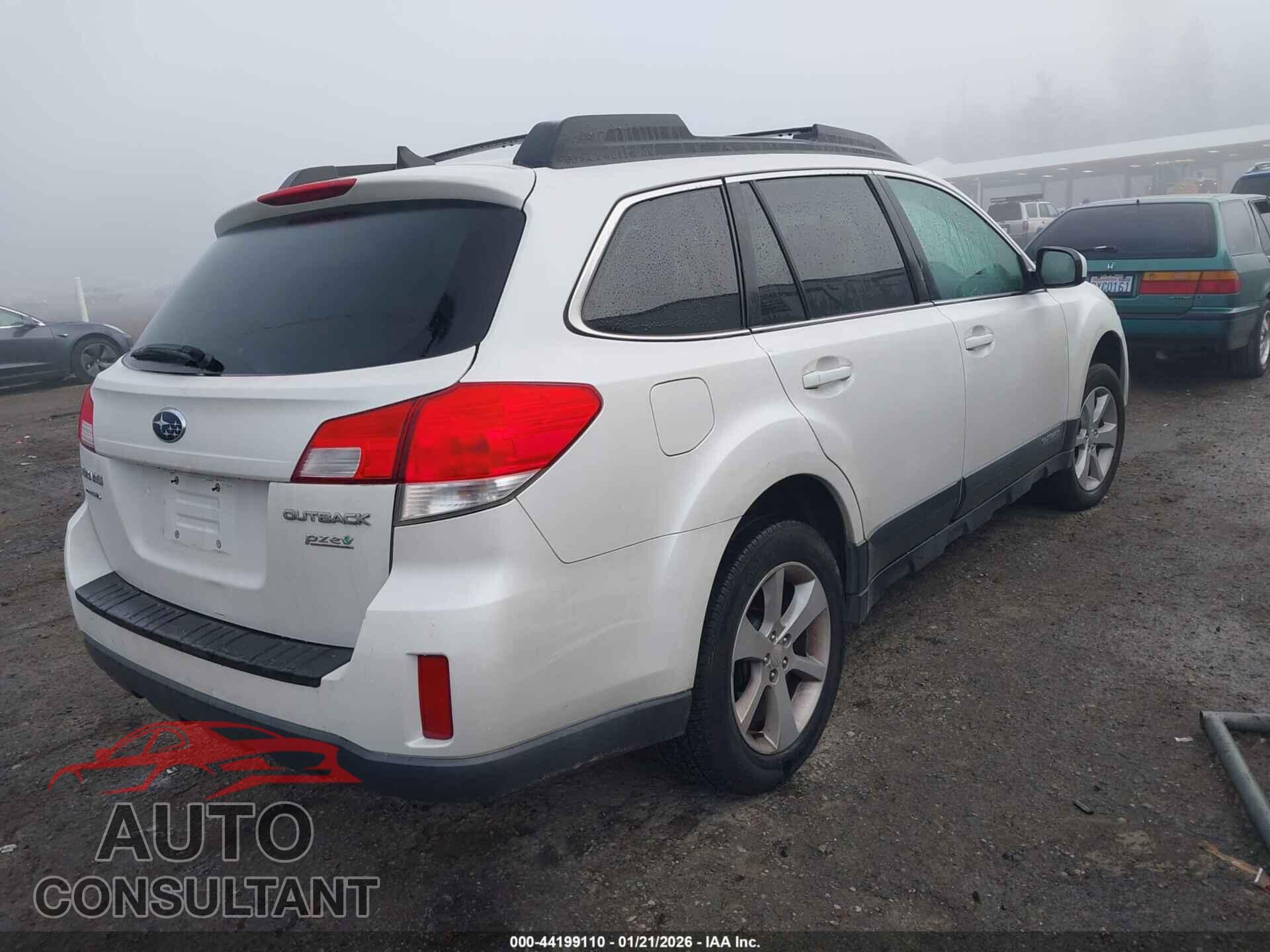 SUBARU OUTBACK 2014 - 4S4BRBCC4E3305096
