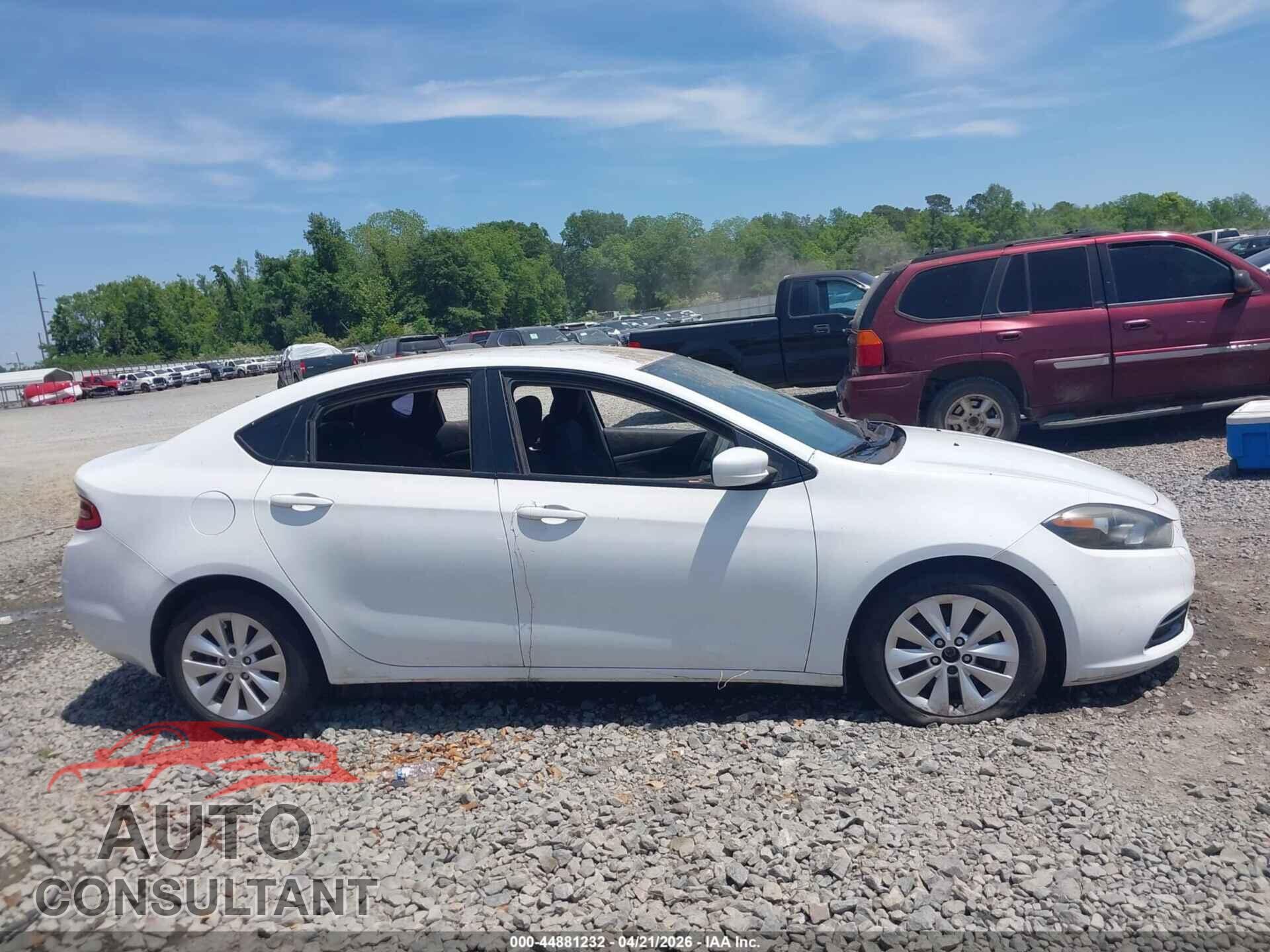 DODGE DART 2014 - 1C3CDFBB7ED877561