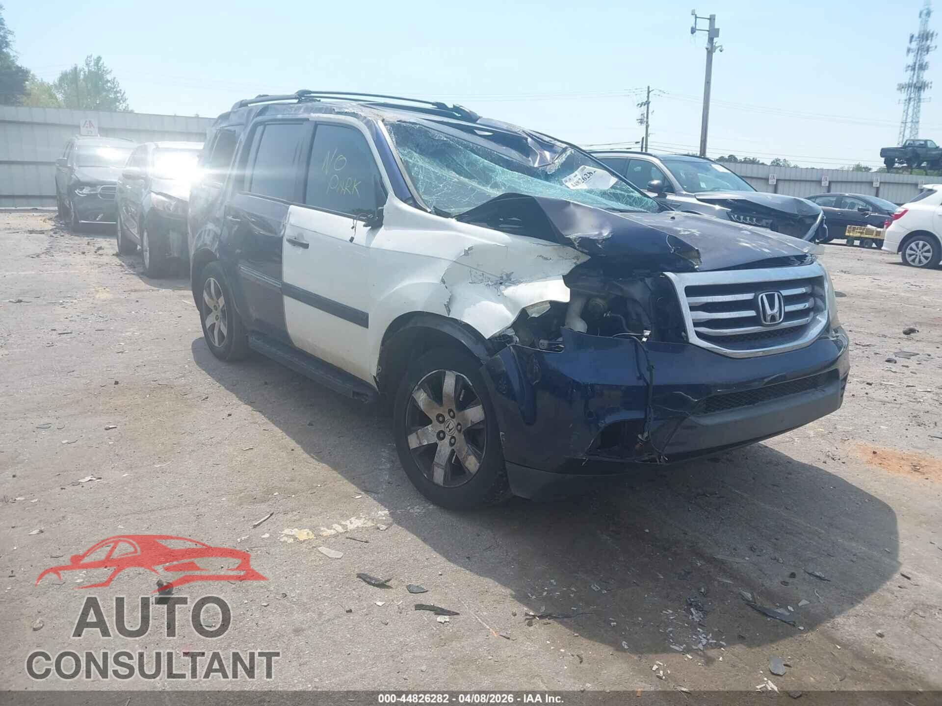 HONDA PILOT 2013 - 5FNYF3H97DB014751