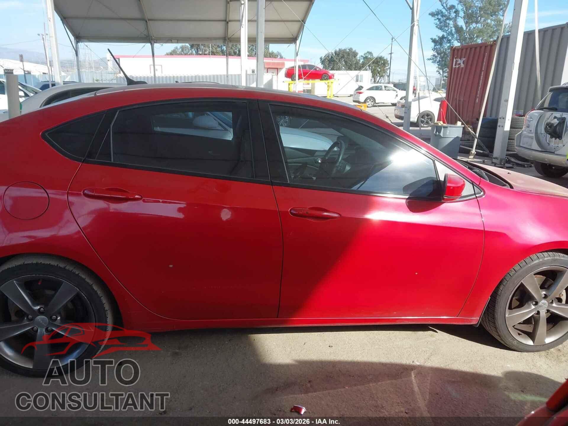 DODGE DART 2014 - 1C3CDFEB7ED919528