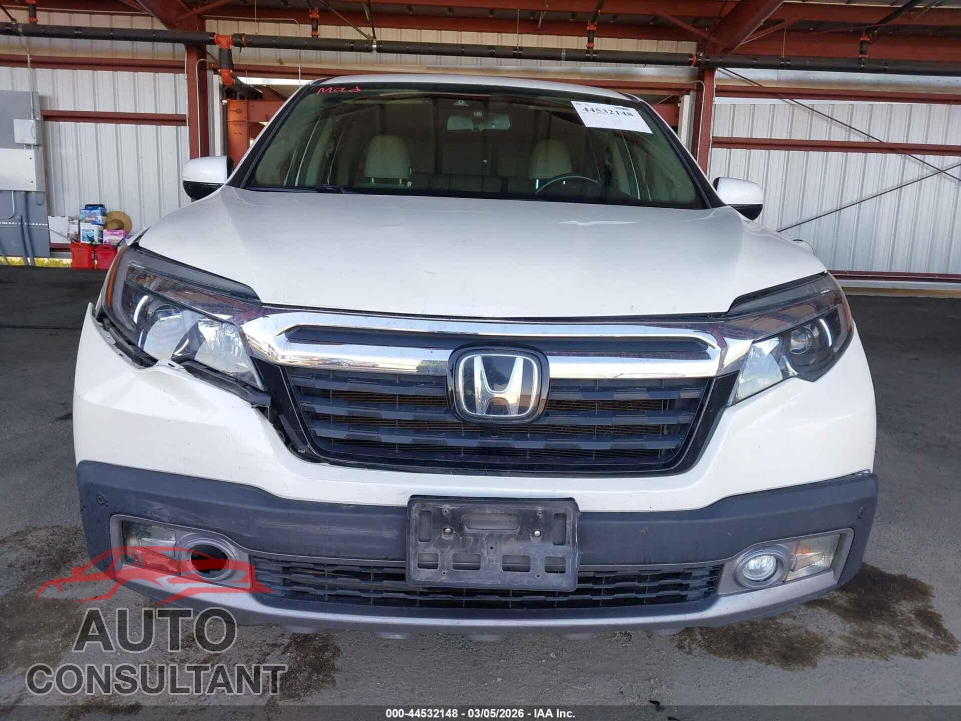 HONDA RIDGELINE 2017 - 5FPYK3F73HB034411