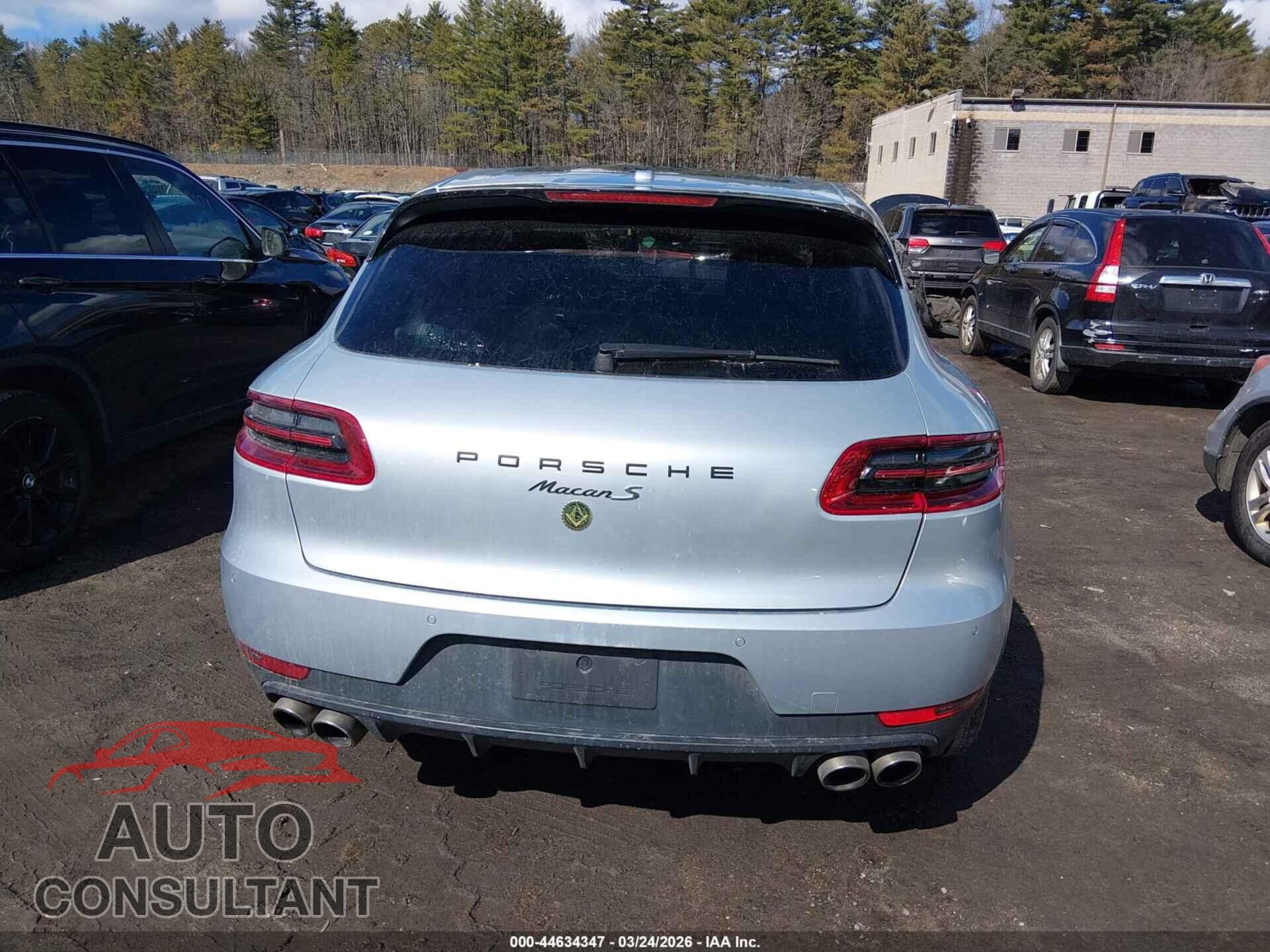 PORSCHE MACAN 2017 - WP1AB2A55HLB15481