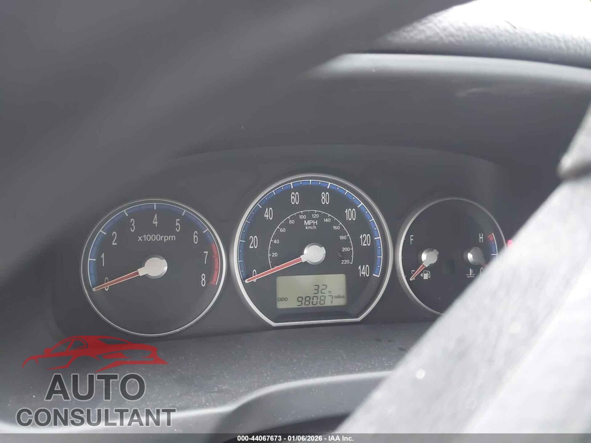 HYUNDAI SANTA FE 2009 - 5NMSG73D59H295900