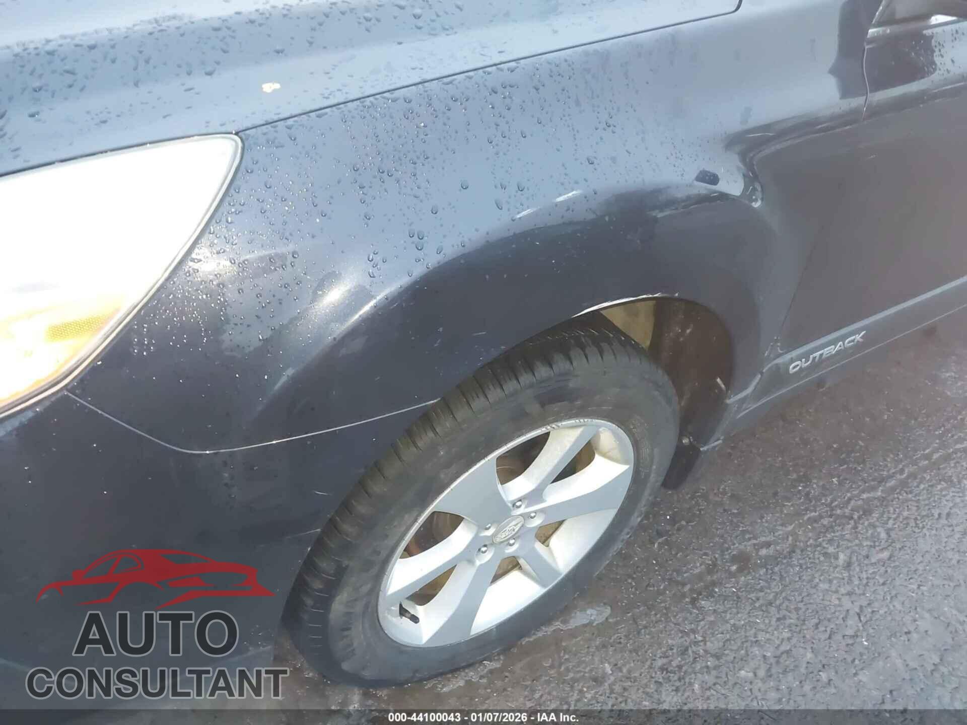SUBARU OUTBACK 2014 - 4S4BRBDC4E3207779