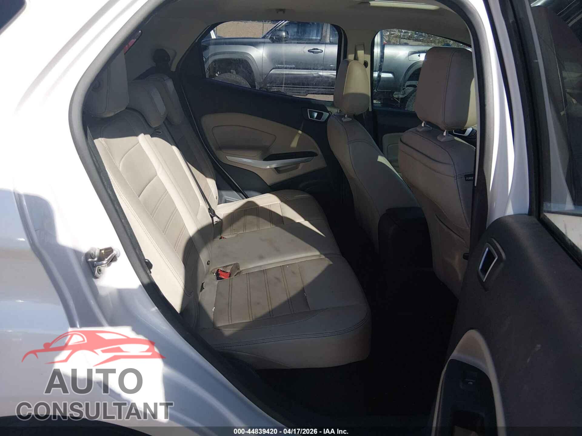 FORD ECOSPORT 2019 - MAJ6S3KL9KC275984
