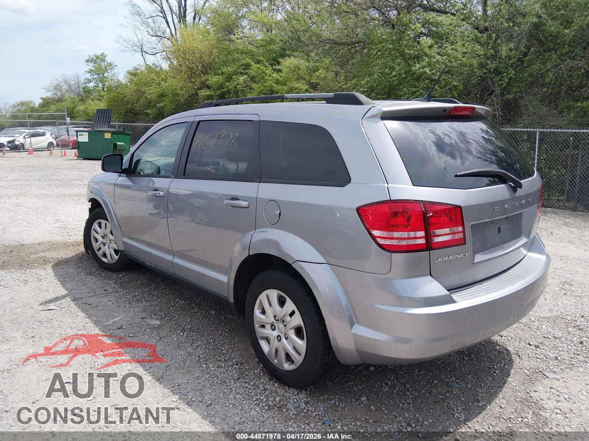 DODGE JOURNEY 2017 - 3C4PDCAB3HT632994