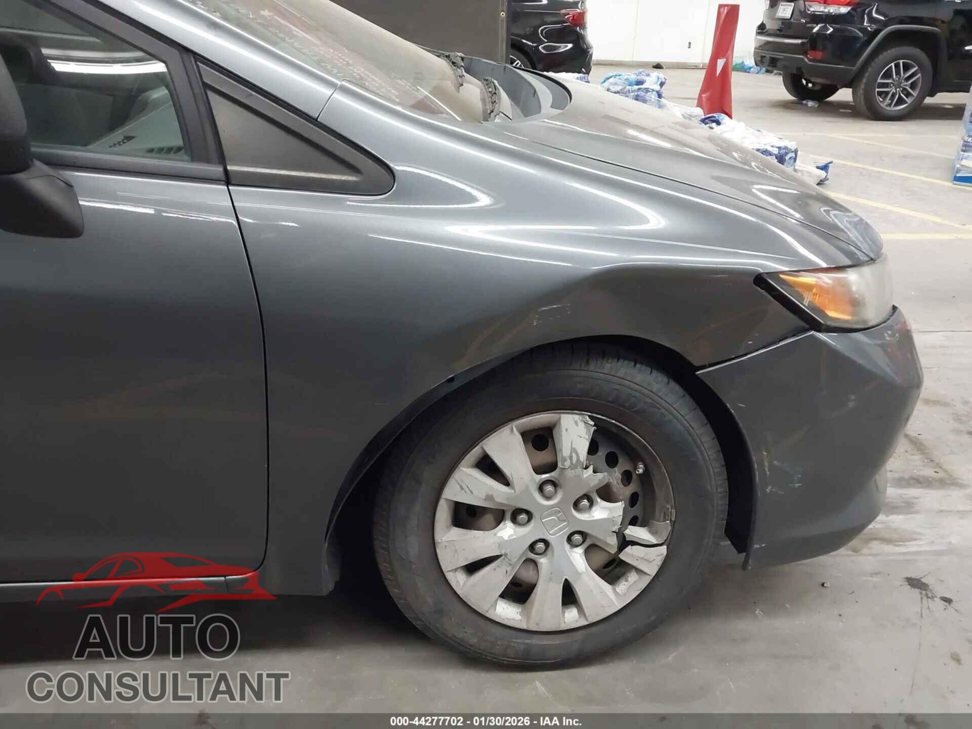 HONDA CIVIC 2012 - 19XFB2F54CE087805