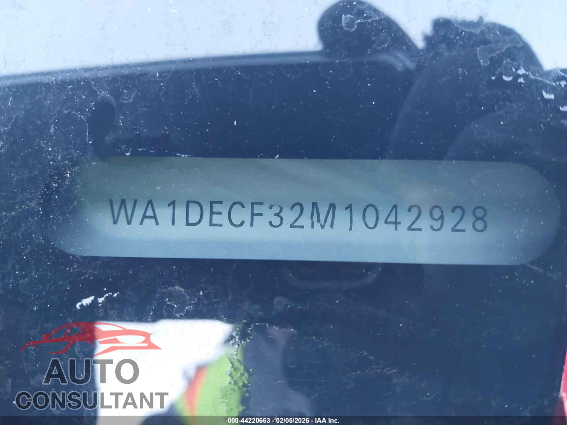 AUDI Q3 2021 - WA1DECF32M1042928