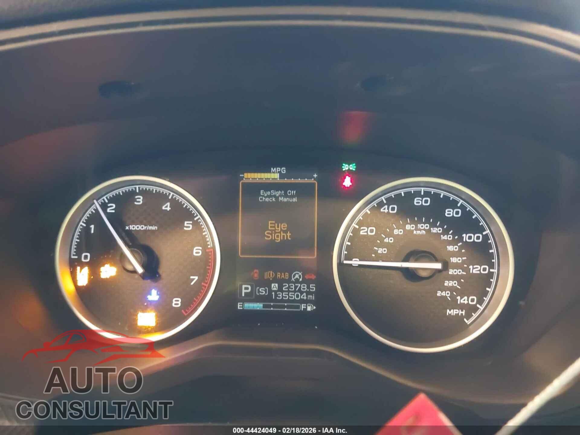 SUBARU FORESTER 2019 - JF2SKAUC2KH467455