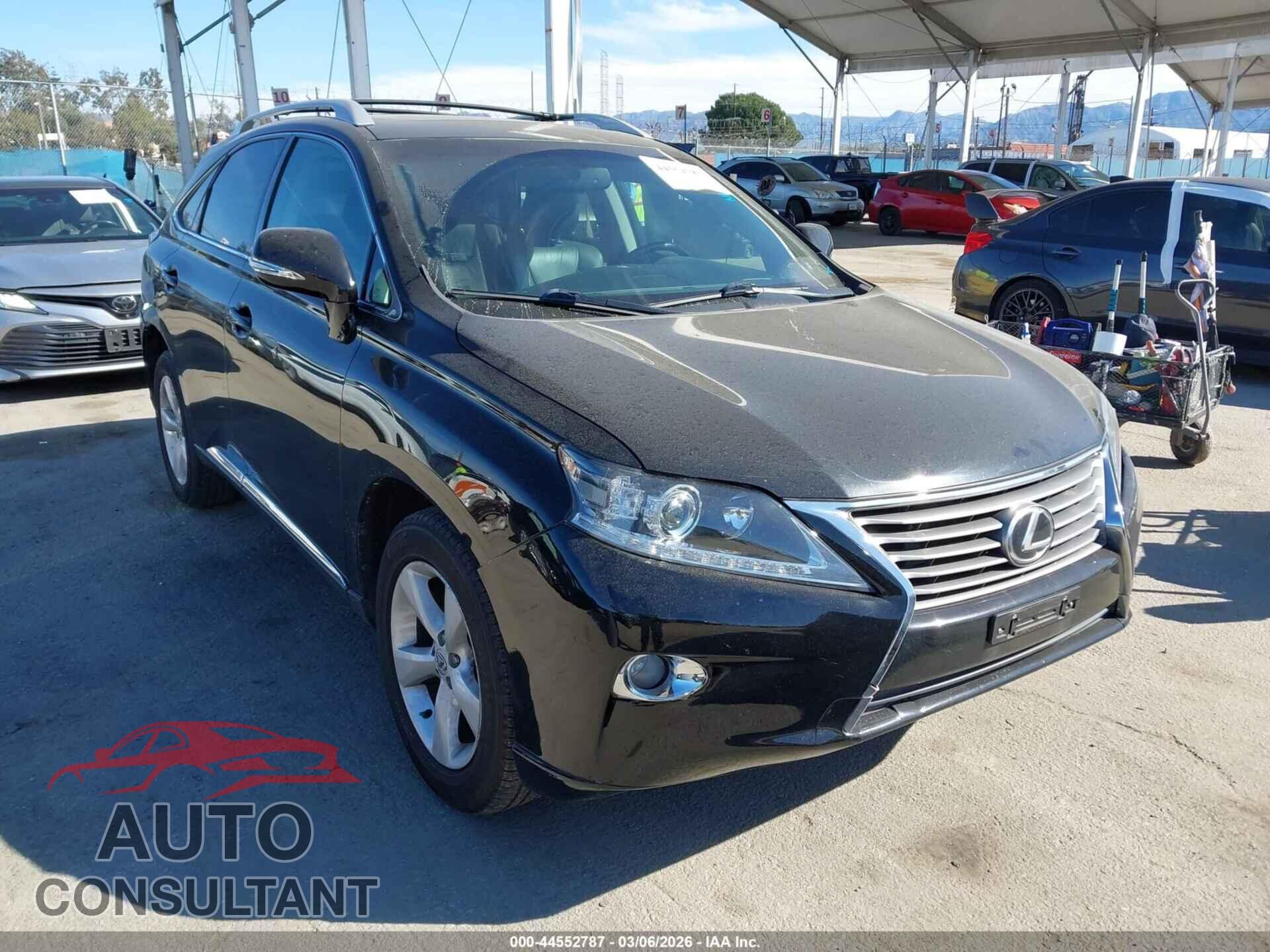 LEXUS RX 350 2013 - 2T2BK1BA5DC213970