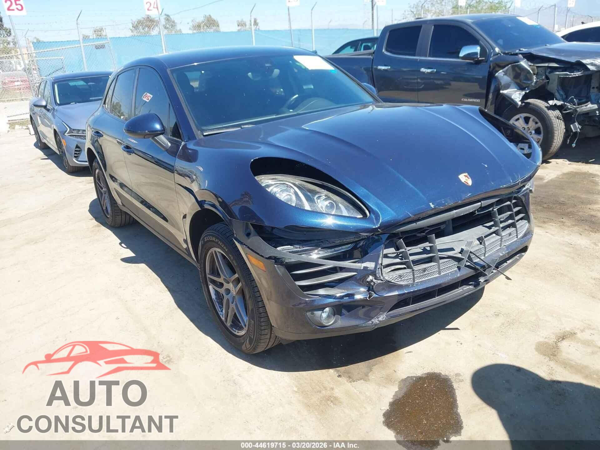 PORSCHE MACAN 2018 - WP1AA2A52JLB22297