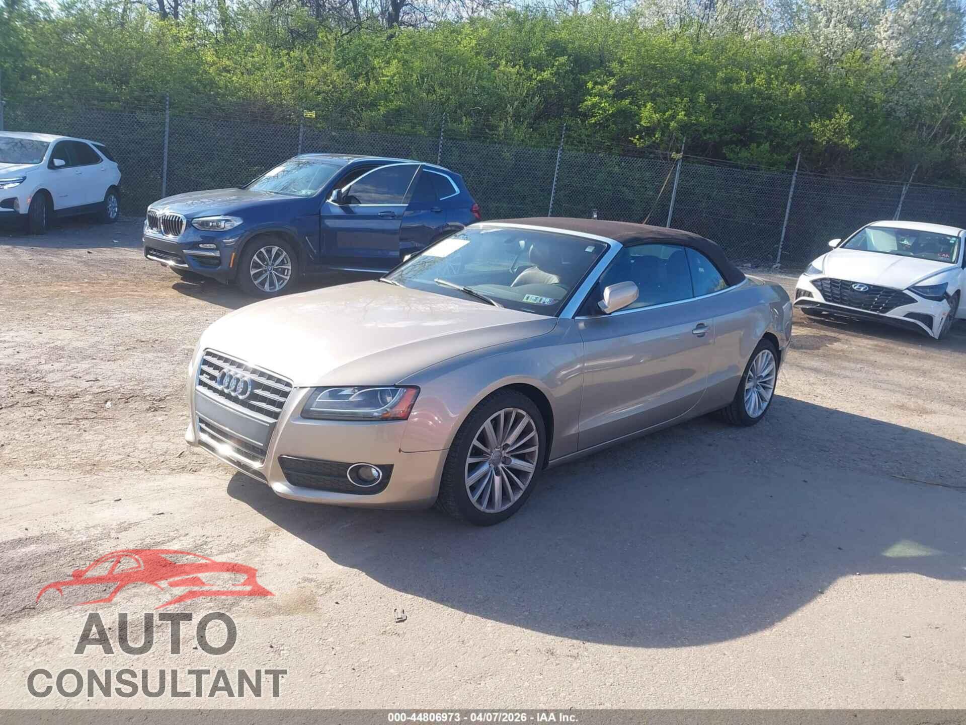 AUDI A5 2011 - WAULFAFH7BN001406