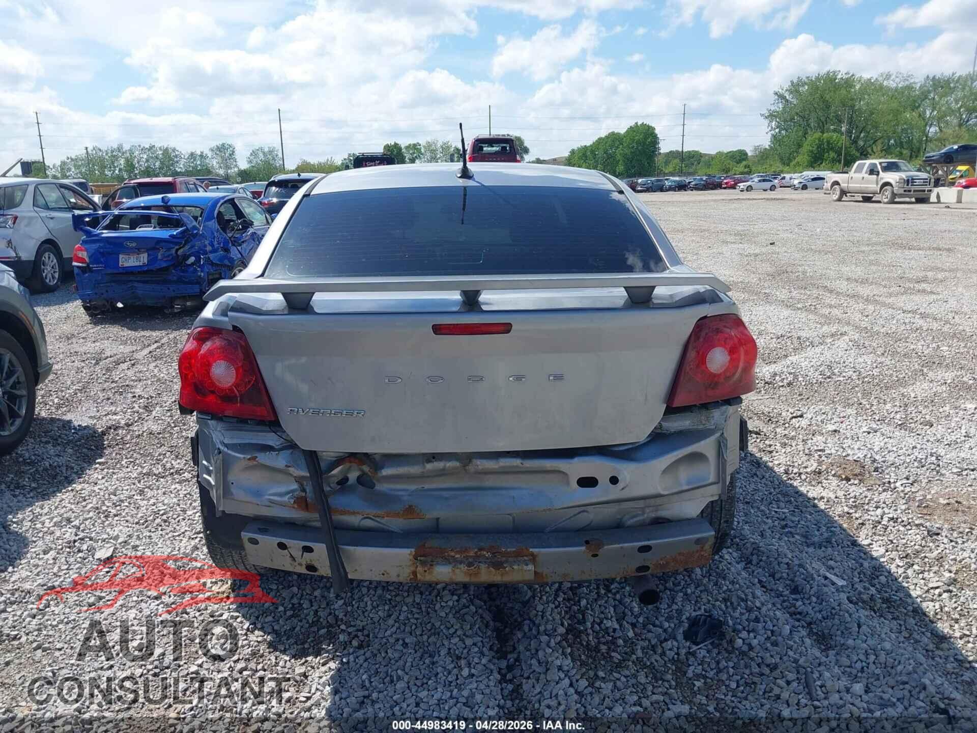 DODGE AVENGER 2013 - 1C3CDZAB5DN519063