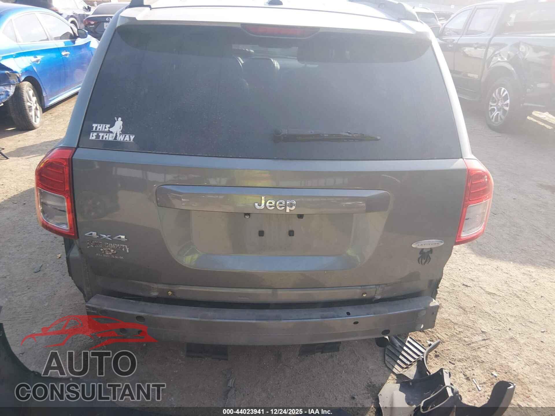 JEEP COMPASS 2012 - 1C4NJDEB6CD568139