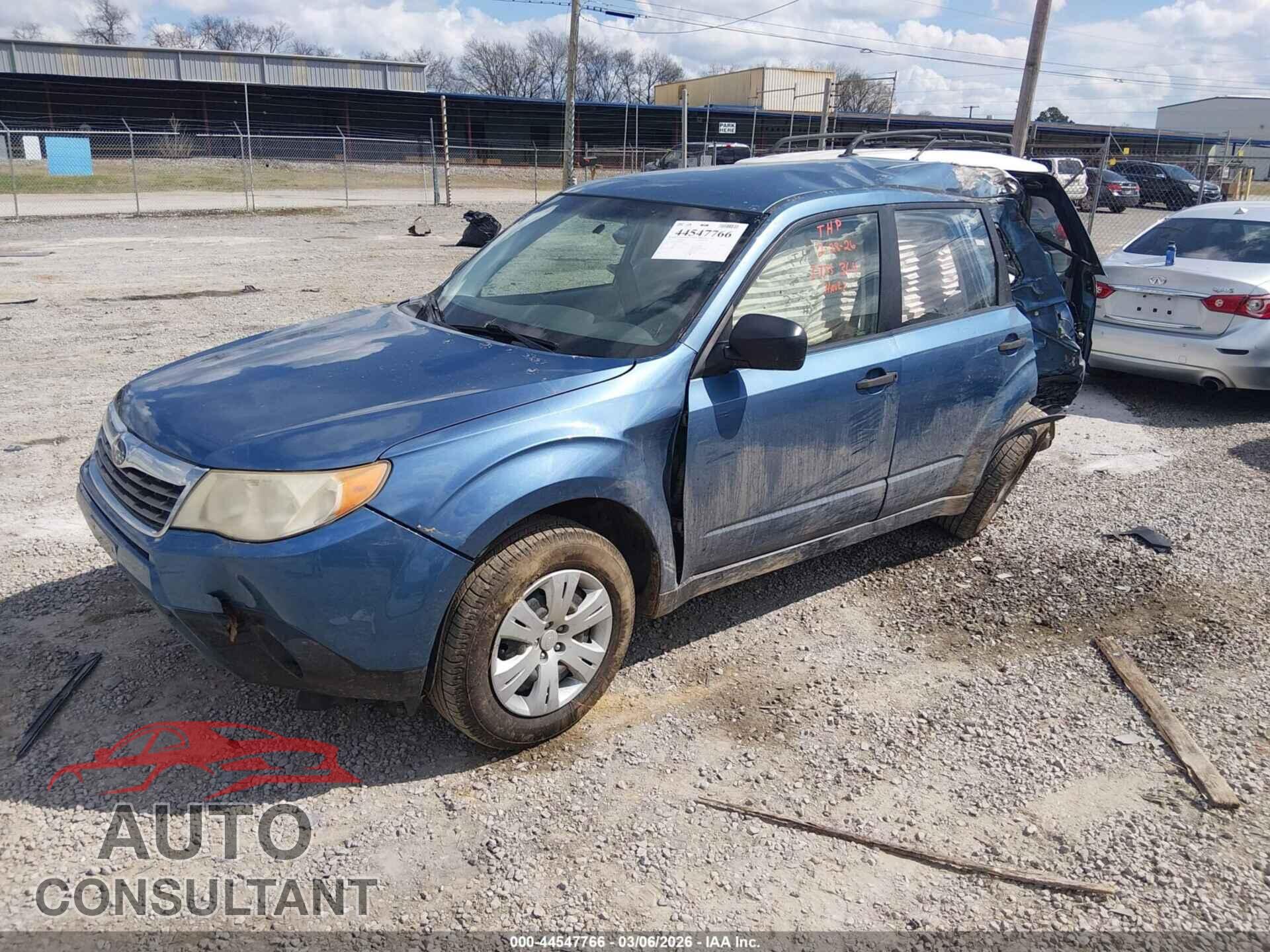 SUBARU FORESTER 2009 - JF2SH61609H794330