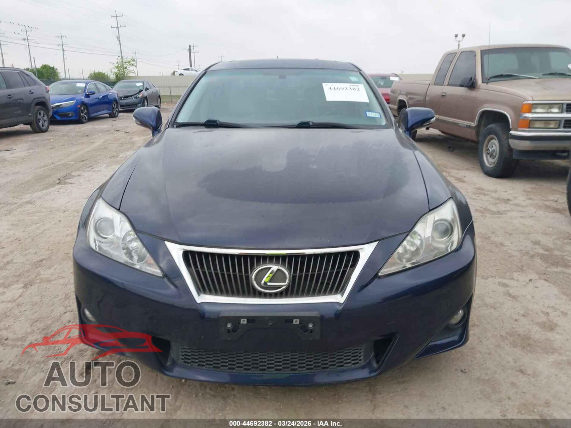 LEXUS IS 250 2012 - JTHBF5C2XC5169305